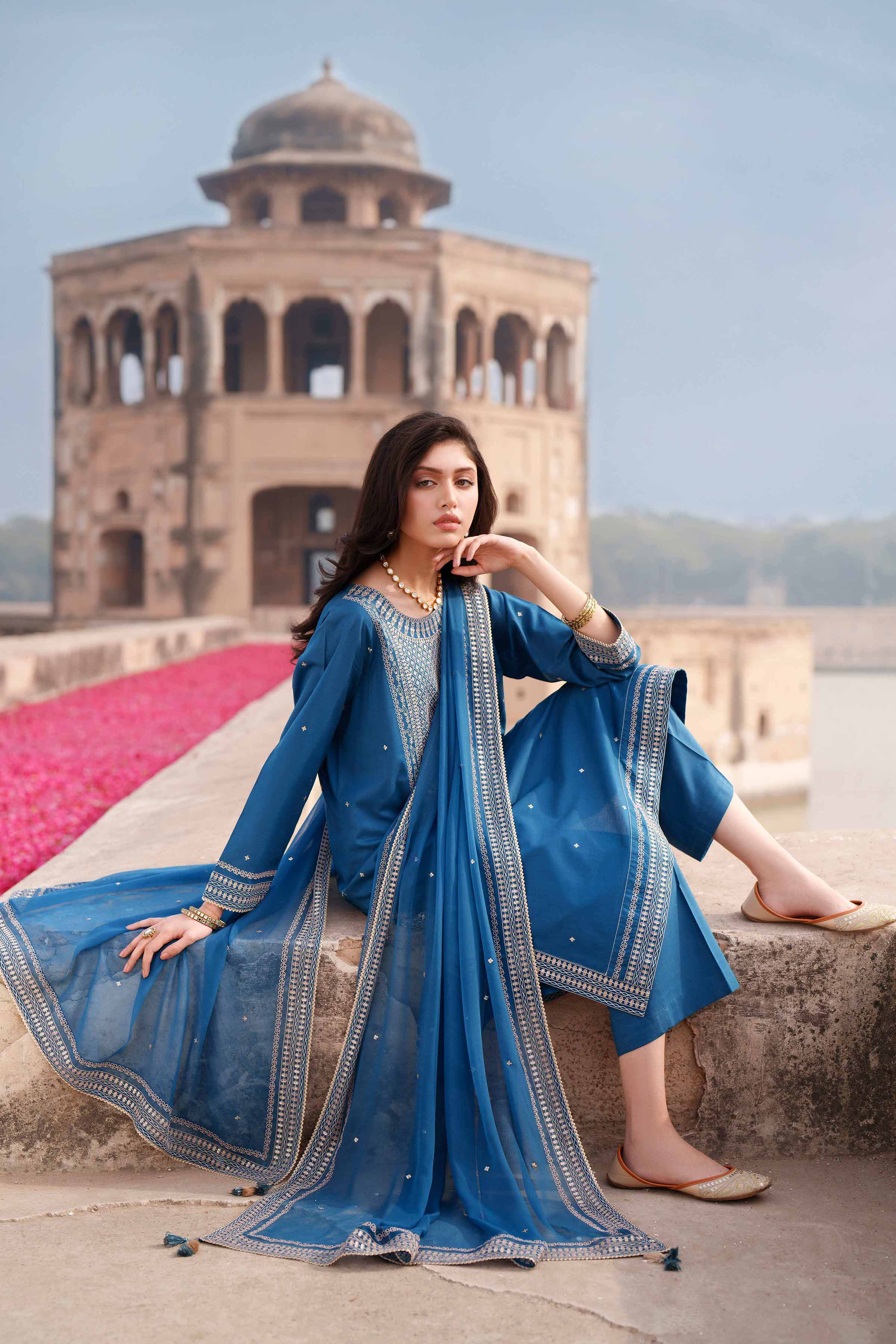 3 Piece - Embroidered Suit - KFE26-133 for Women - Pret Collection | Nishat | Shop Online