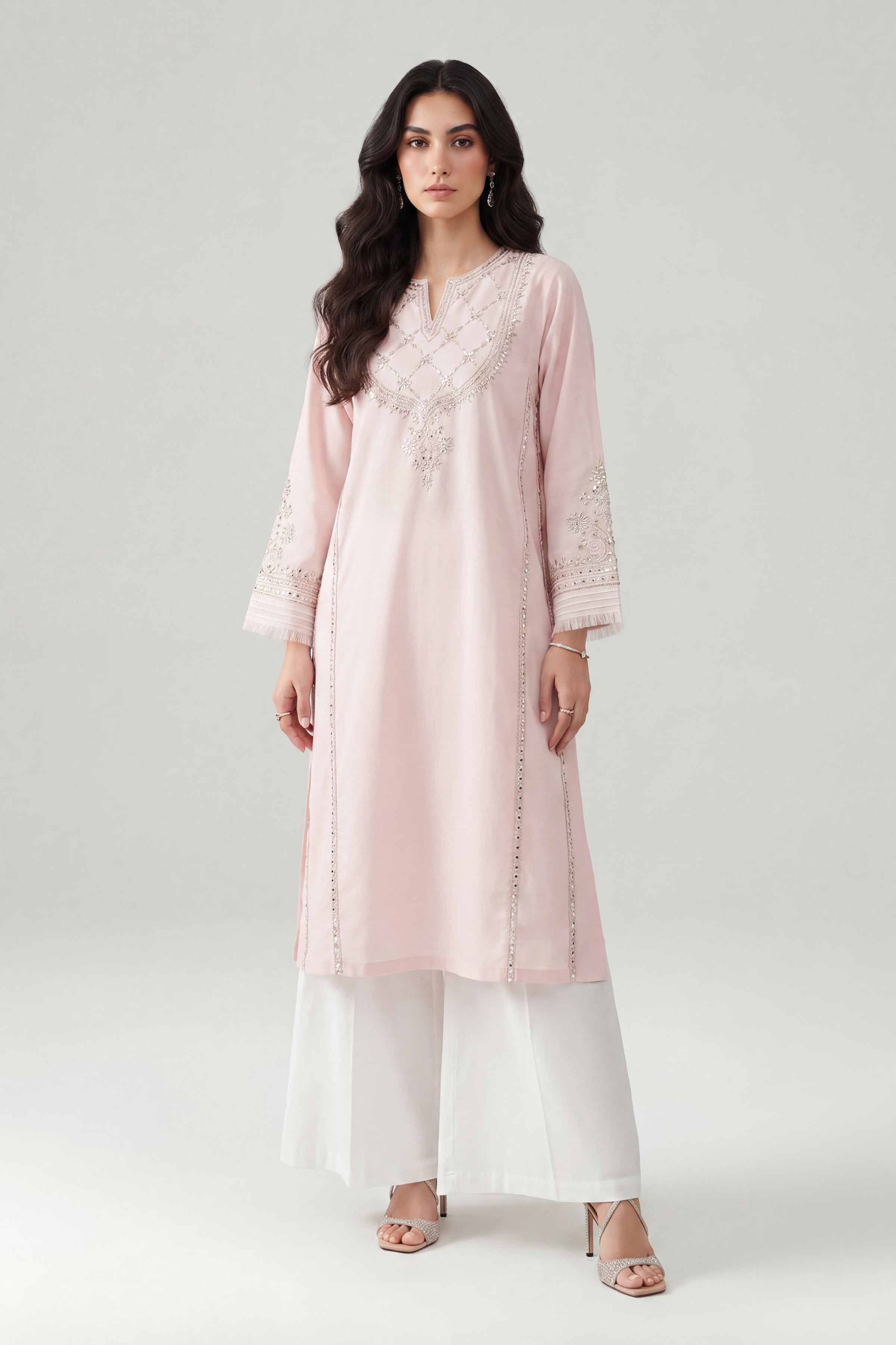Embroidered Kurta - KFE26-135