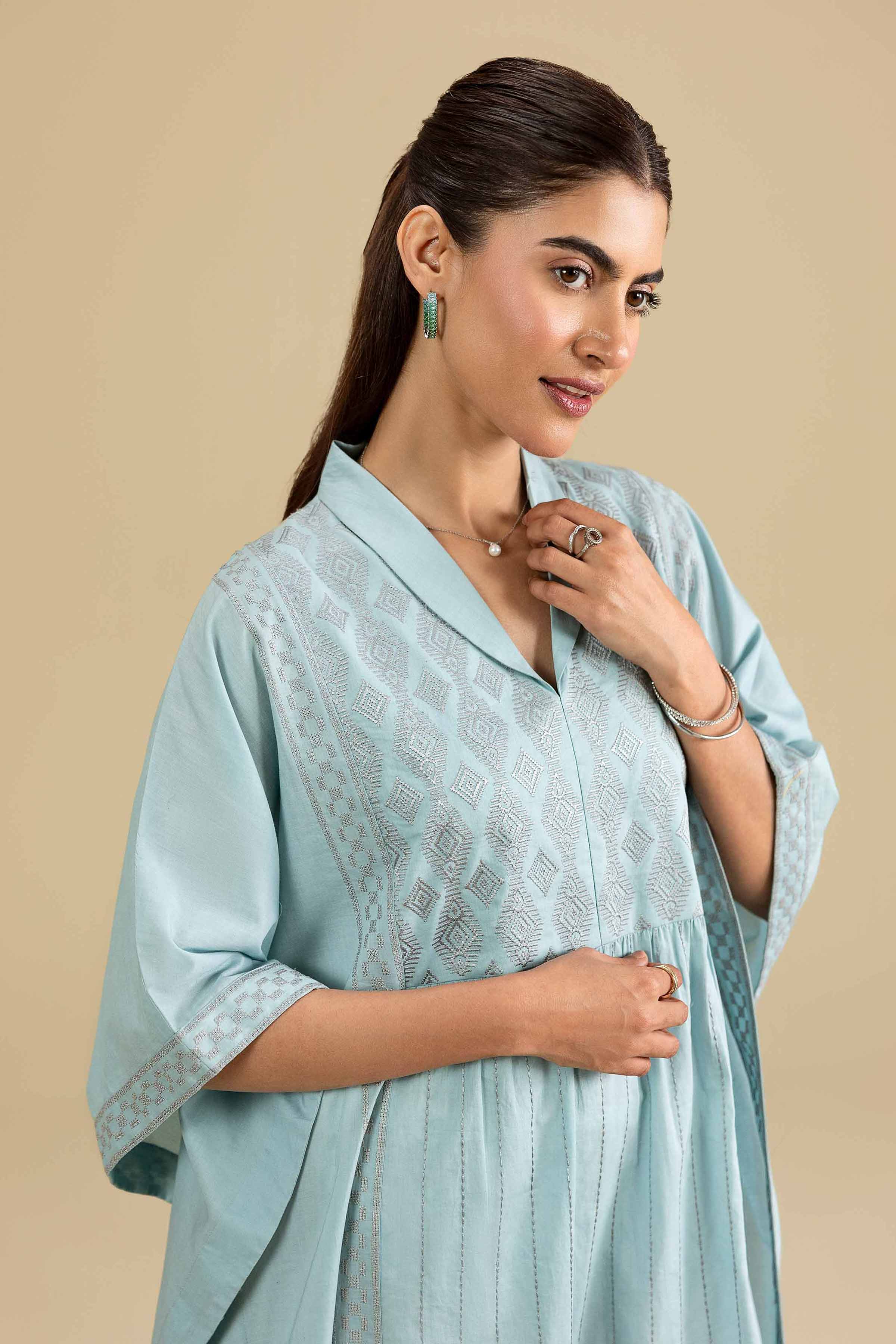 Embroidered Kaftan - KFE26-136
