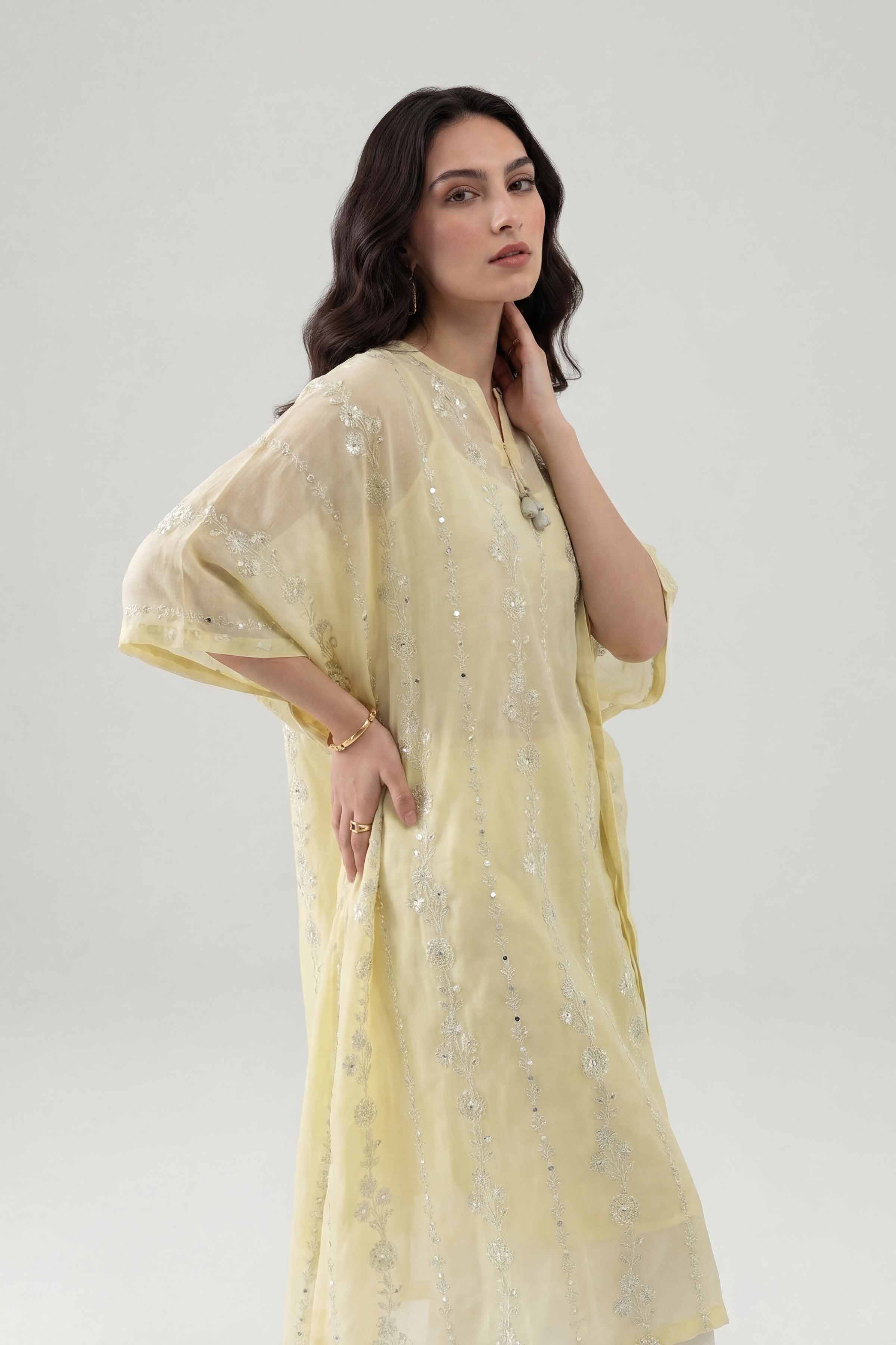 Embroidered Kaftan - KFE26-14