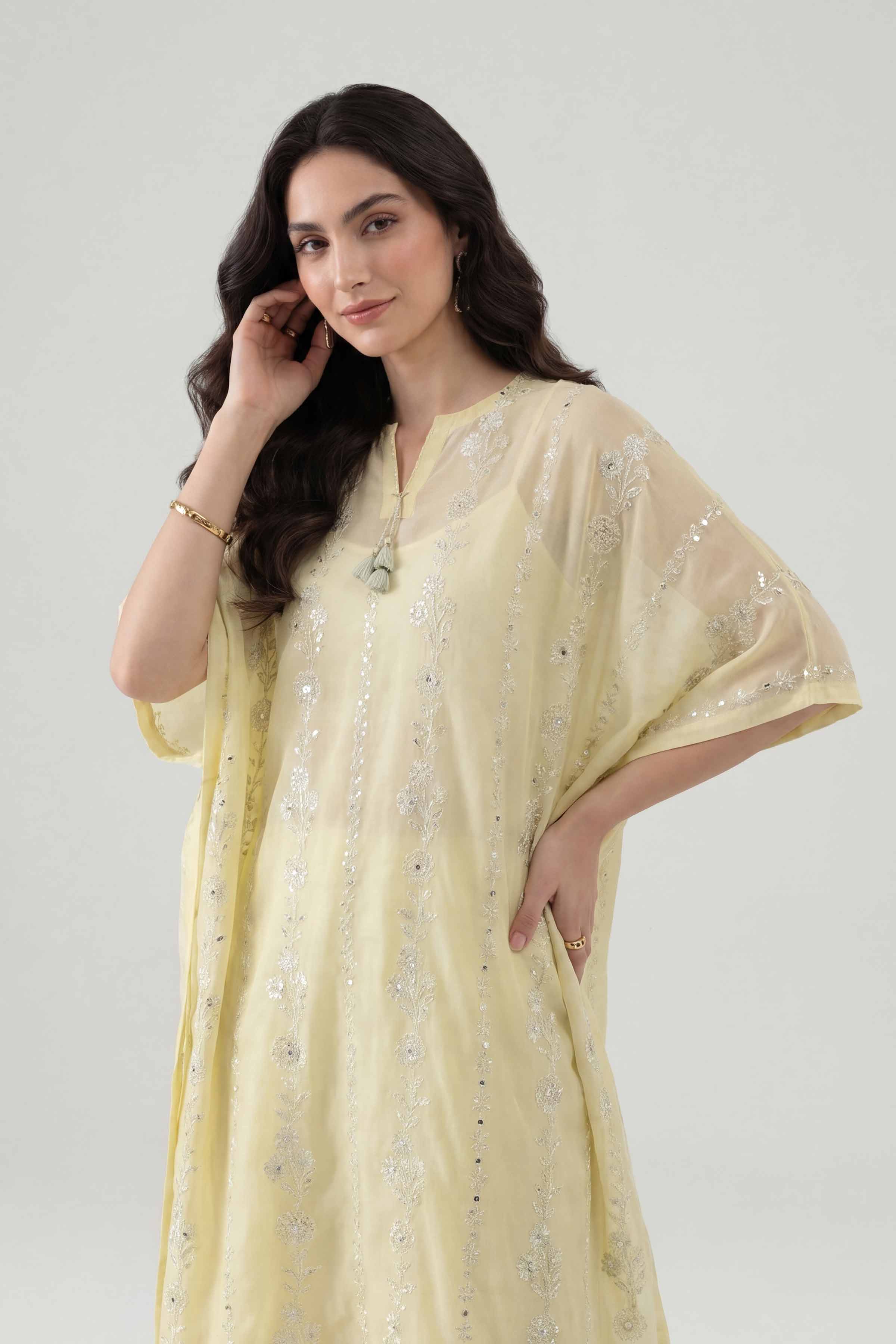Embroidered Kaftan - KFE26-14