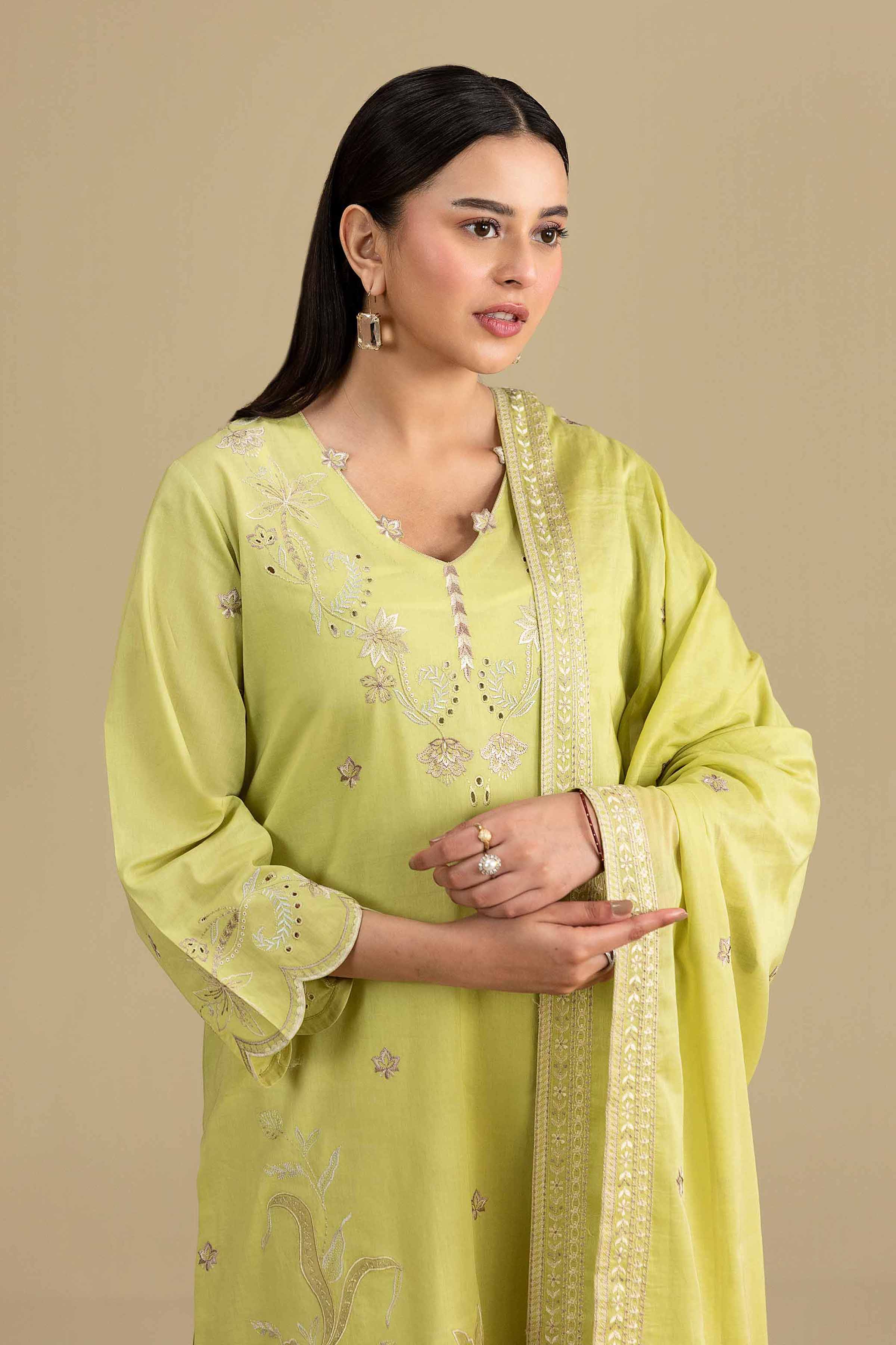 2 Piece - Embroidered Suit - KFE26-145