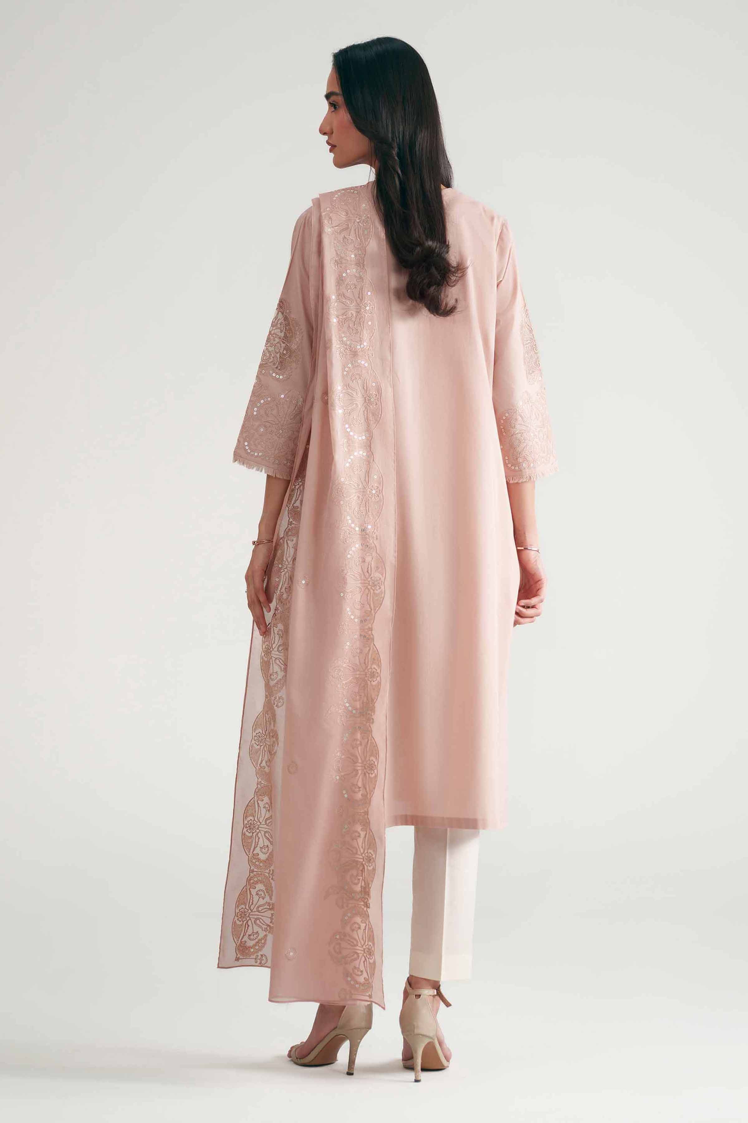 2 Piece - Embroidered Suit - KFE26-146