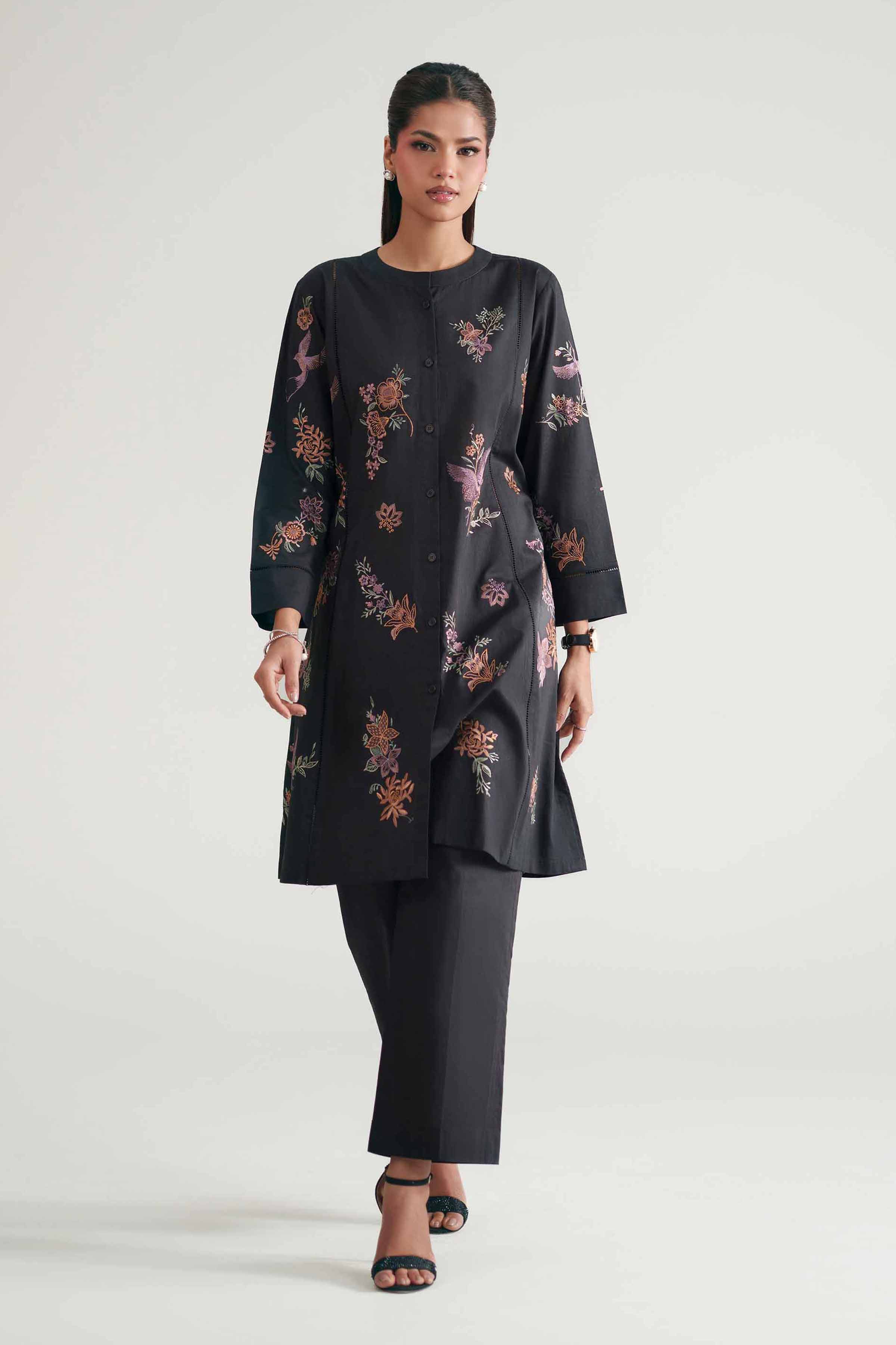 2 Piece - Embroidered Suit - KFE26-168