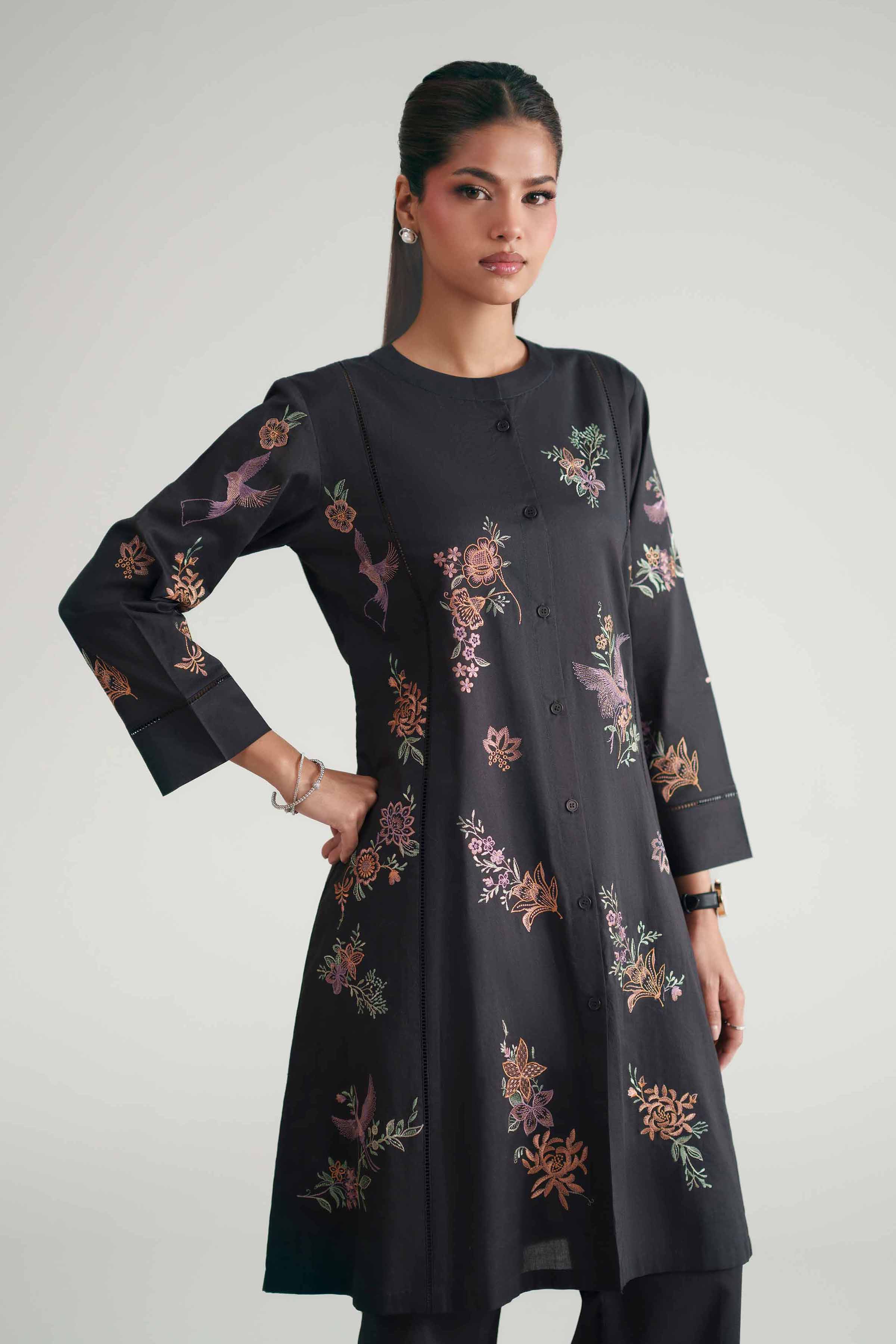 2 Piece - Embroidered Suit - KFE26-168