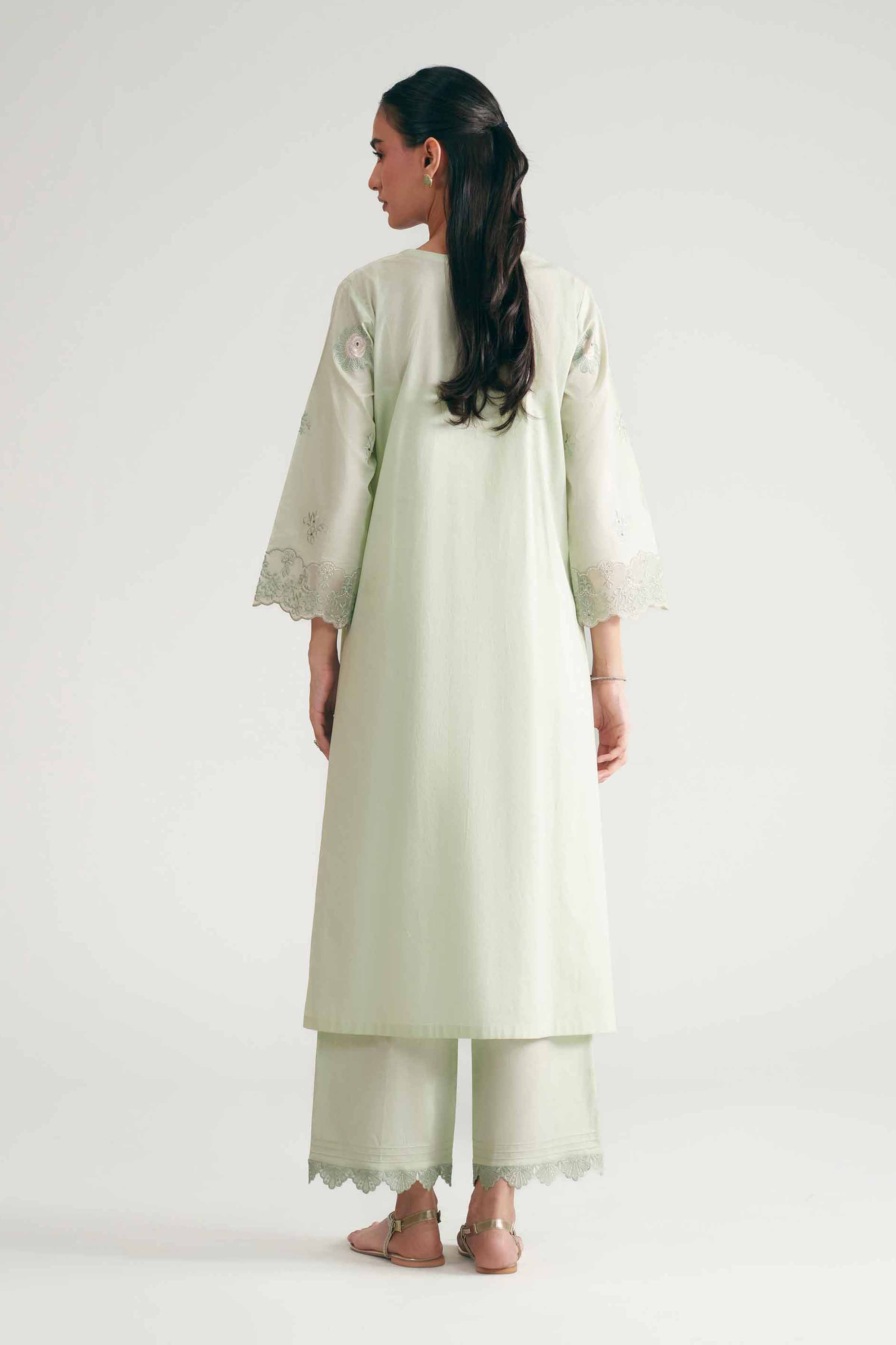 2 Piece - Embroidered Suit - KFE26-176