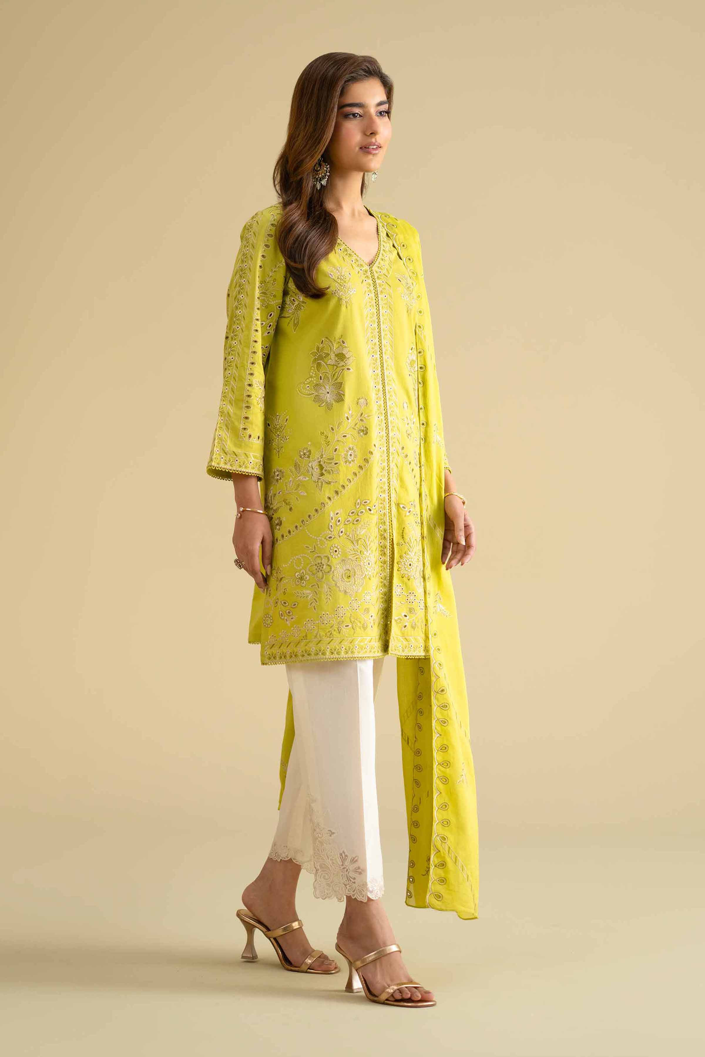 2 Piece - Embroidered Suit - KFE26-18 for Women - Pret Collection | Nishat | Shop Online