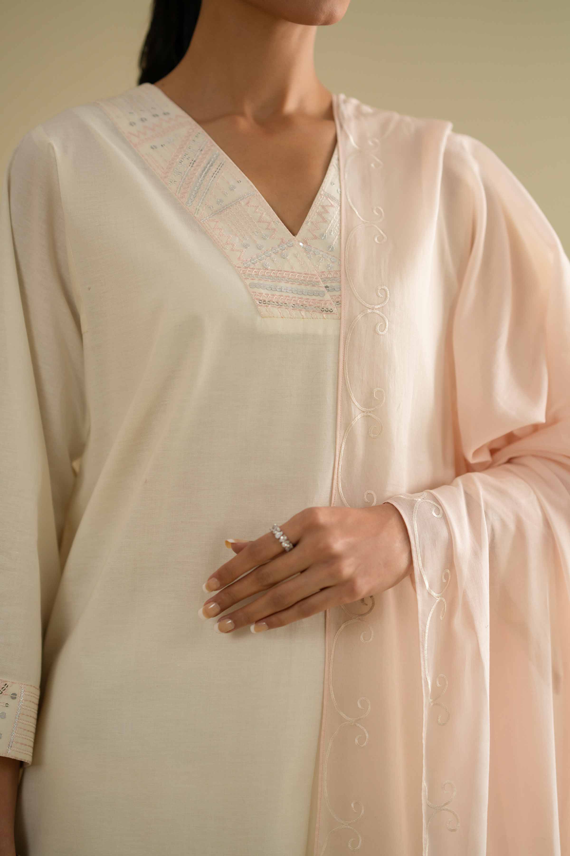 2 Piece - Embroidered Suit - KFE26-19 for Women - Pret Collection | Nishat | Shop Online