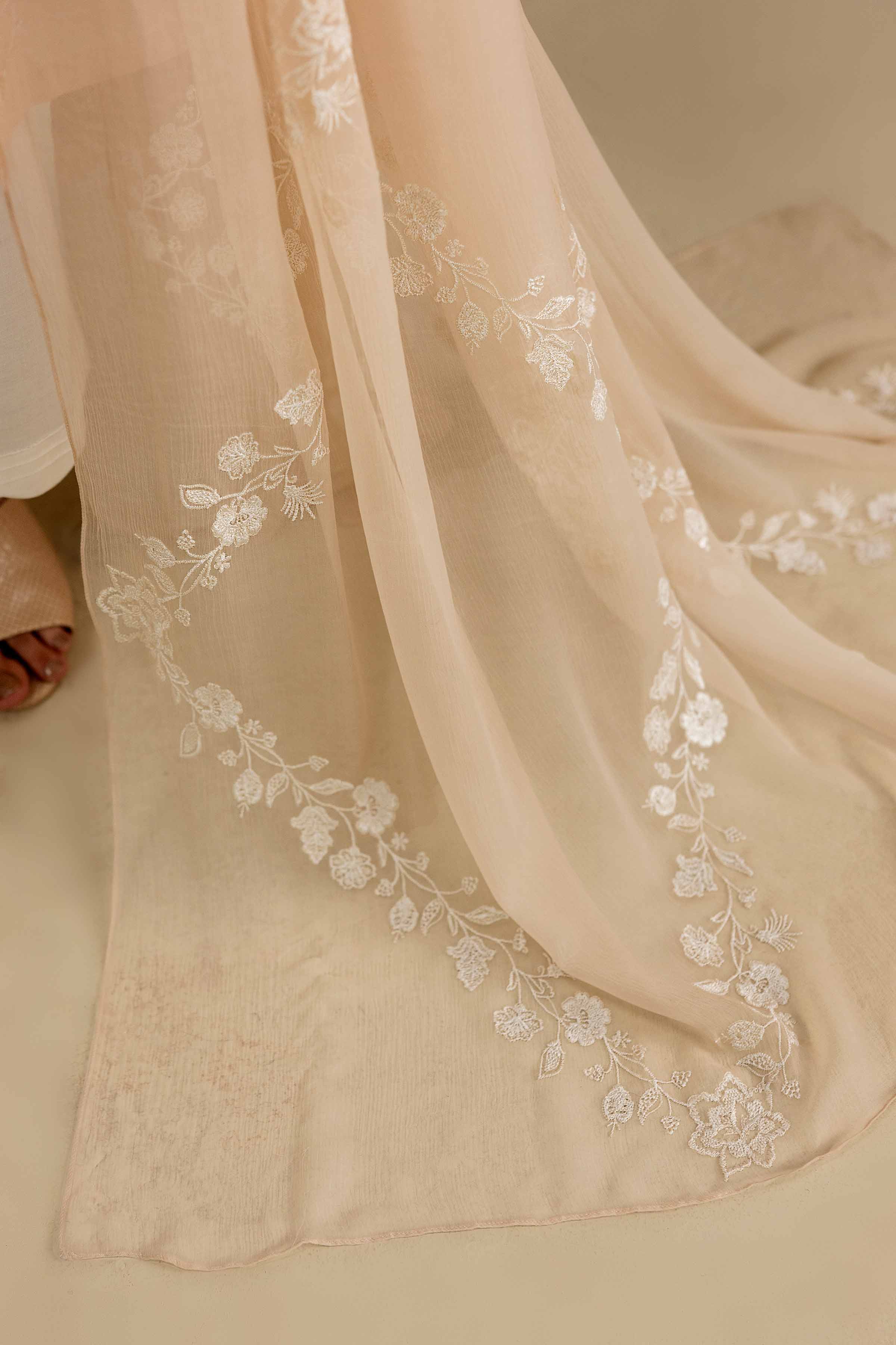 Embroidered Dupatta - KFE26-191