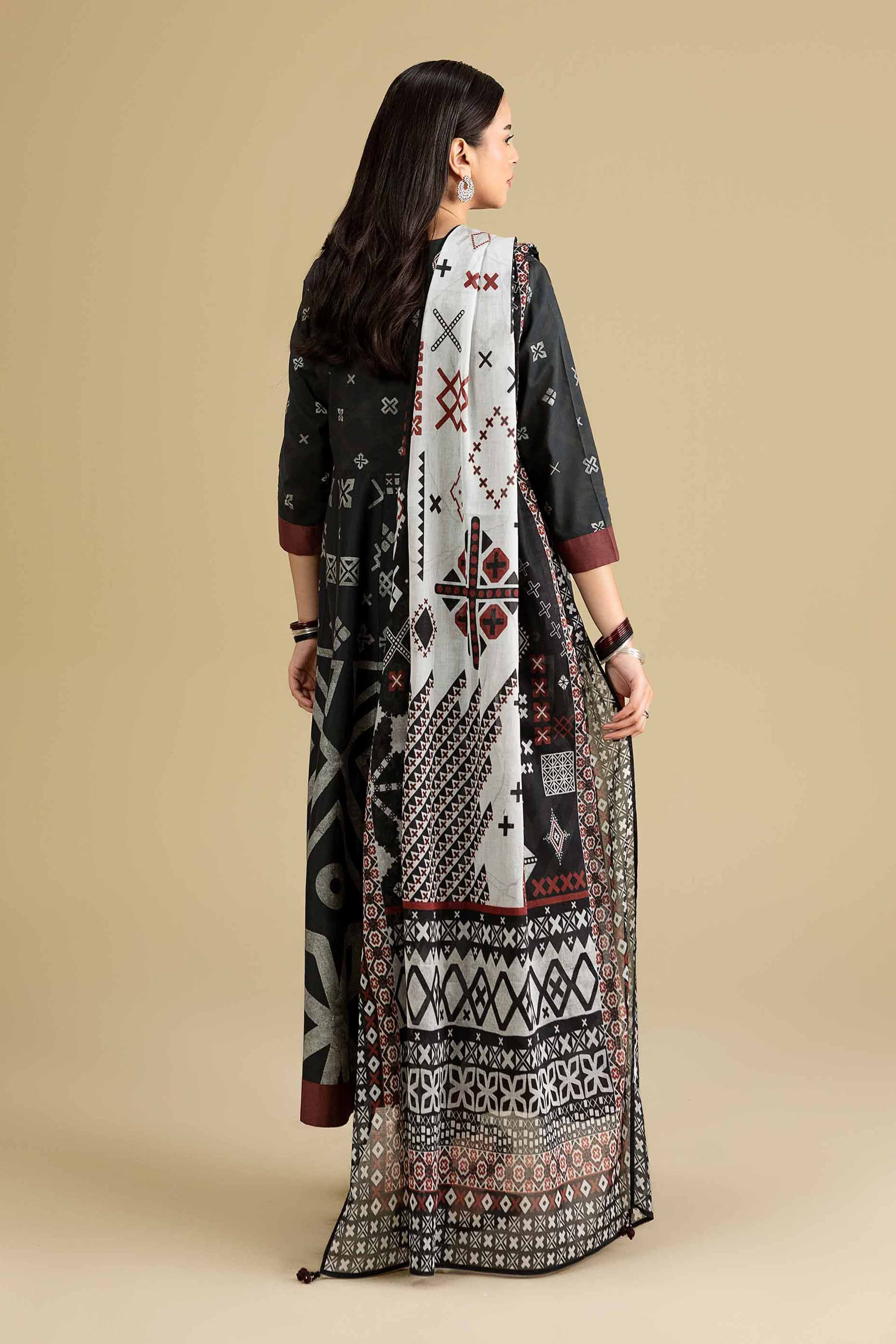 3 Piece - Printed Suit - KFE26-205