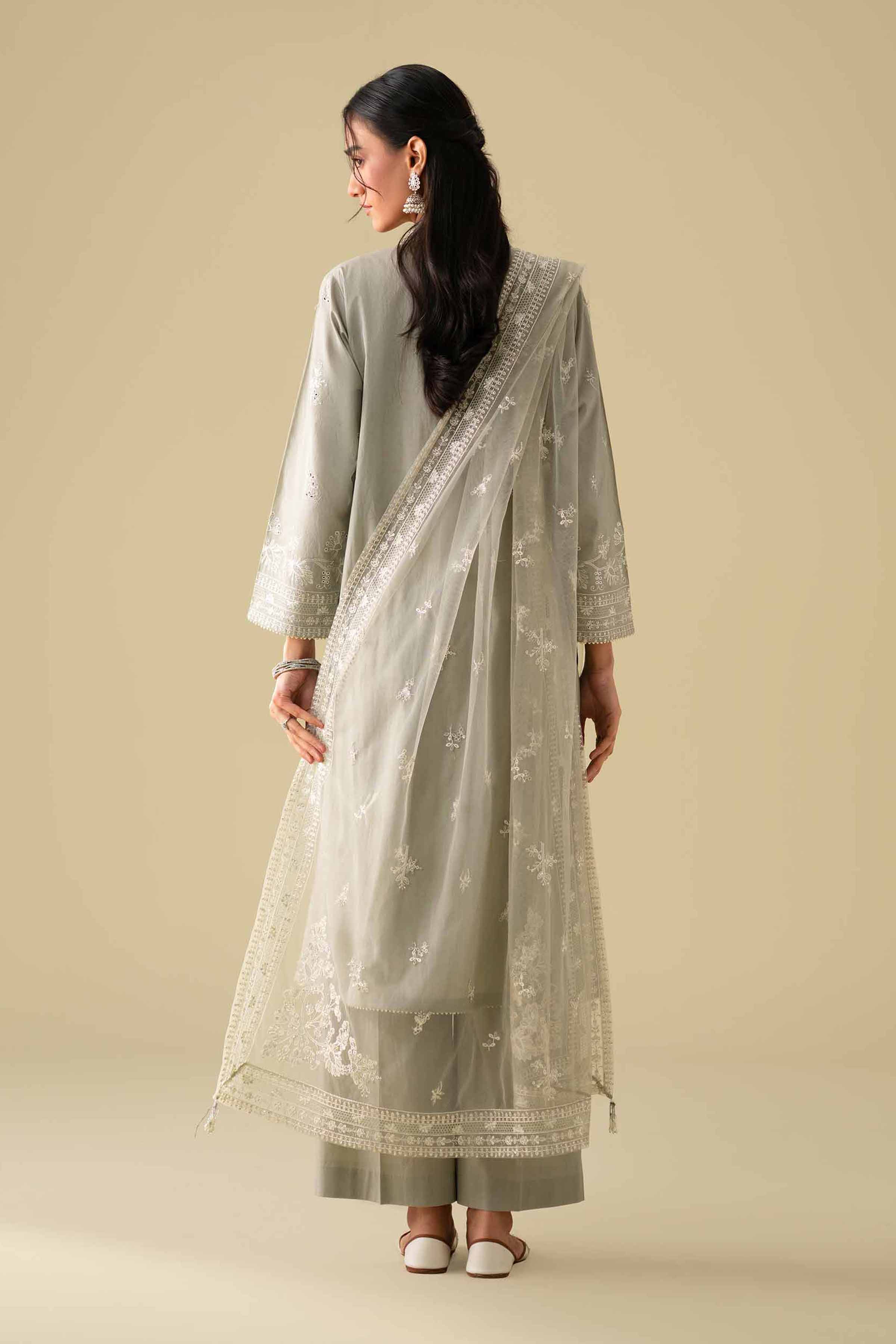 3 Piece - Embroidered Suit - KFE26-21 for Women - Pret Collection | Nishat | Shop Online