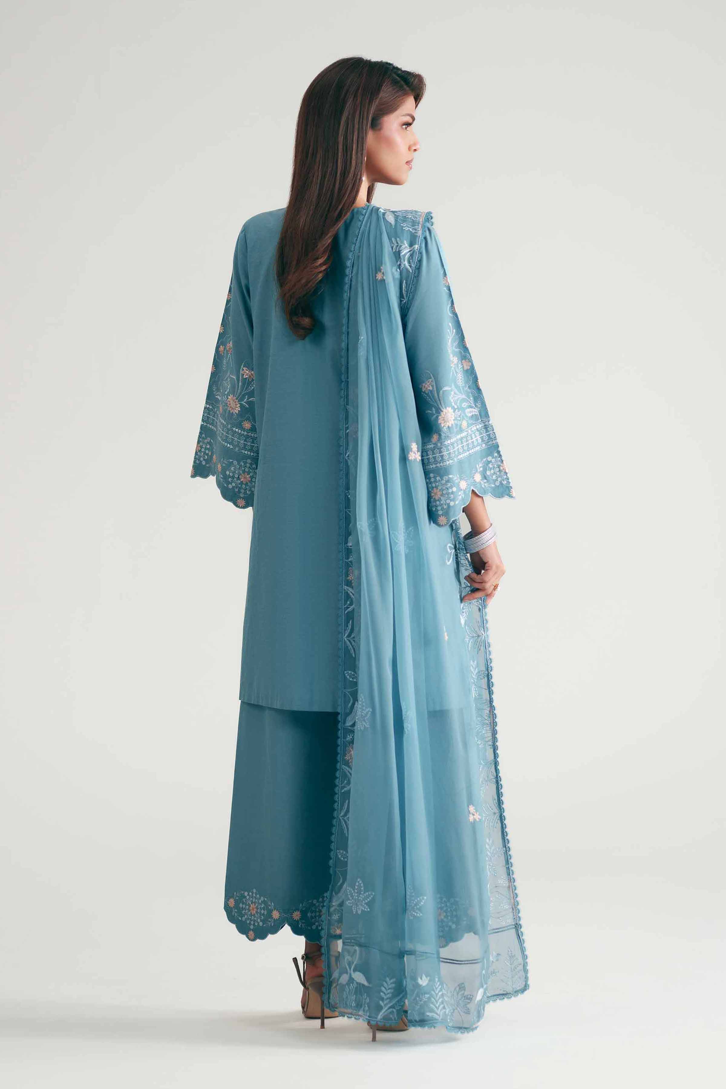 3 Piece - Embroidered Suit - KFE26-218