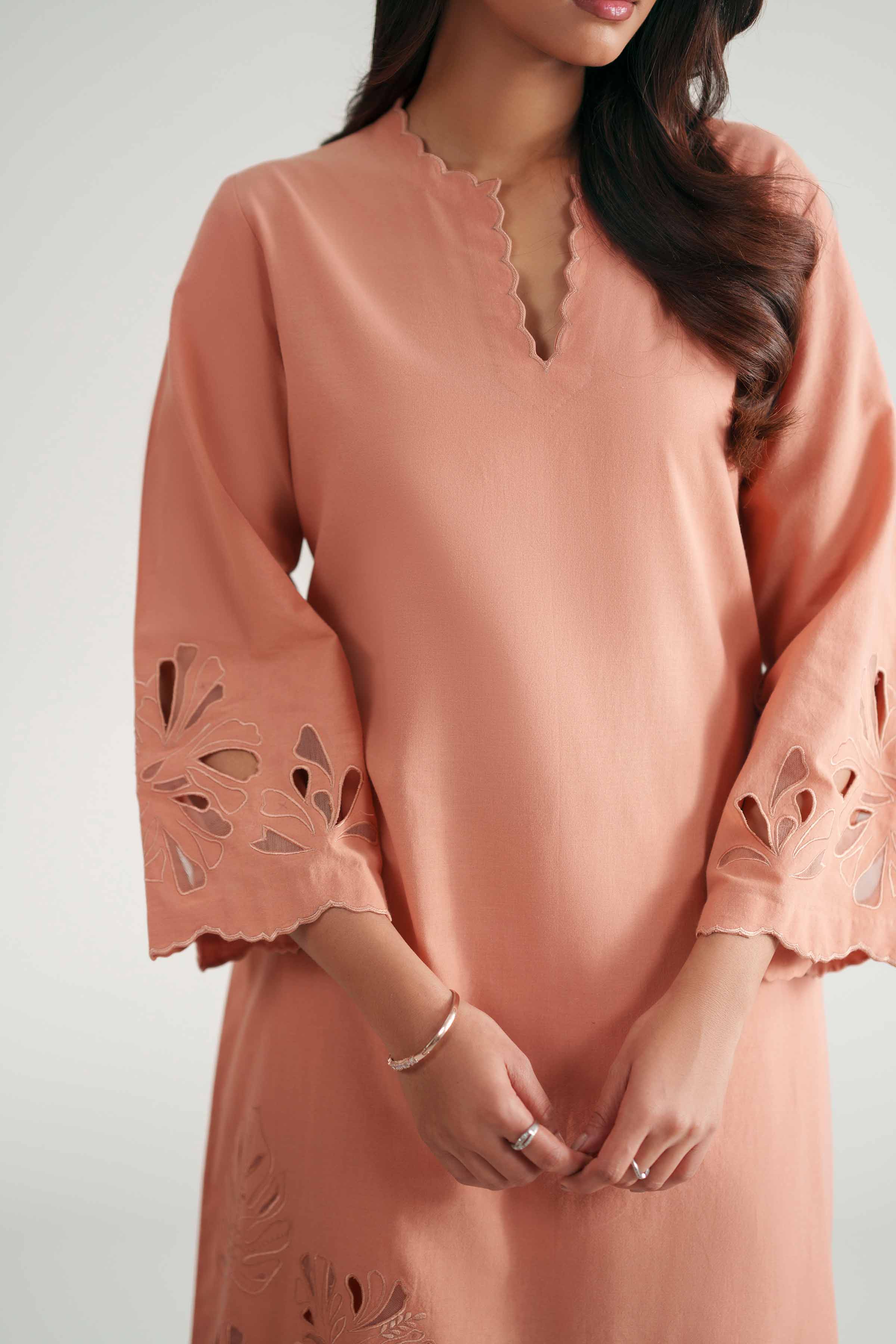 3 Piece - Embroidered Suit - KFE26-221