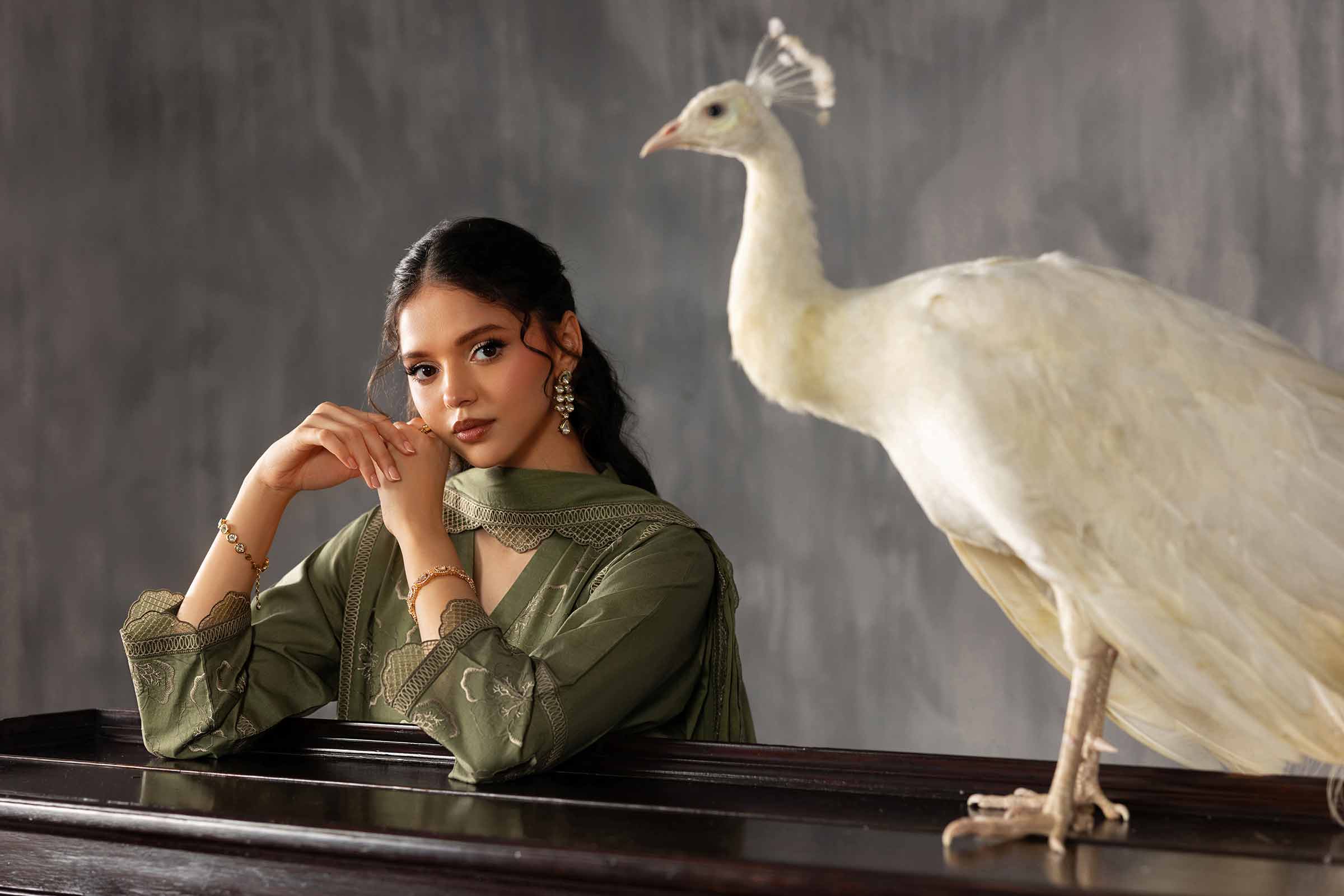 3 Piece - Embroidered Suit - KFE26-225