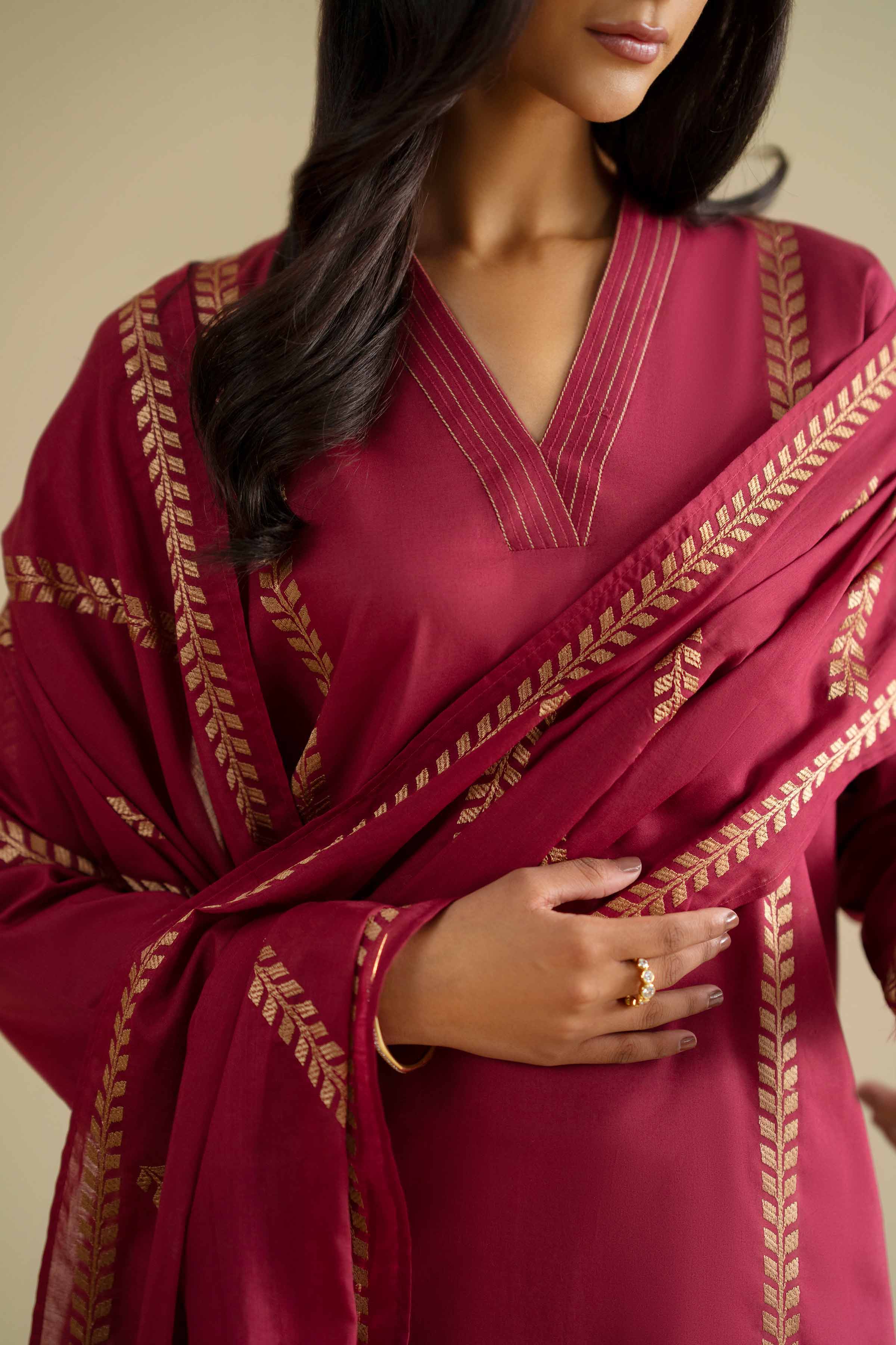 2 Piece - Embroidered Suit - KFE26-231 for Women - Pret Collection | Nishat | Shop Online