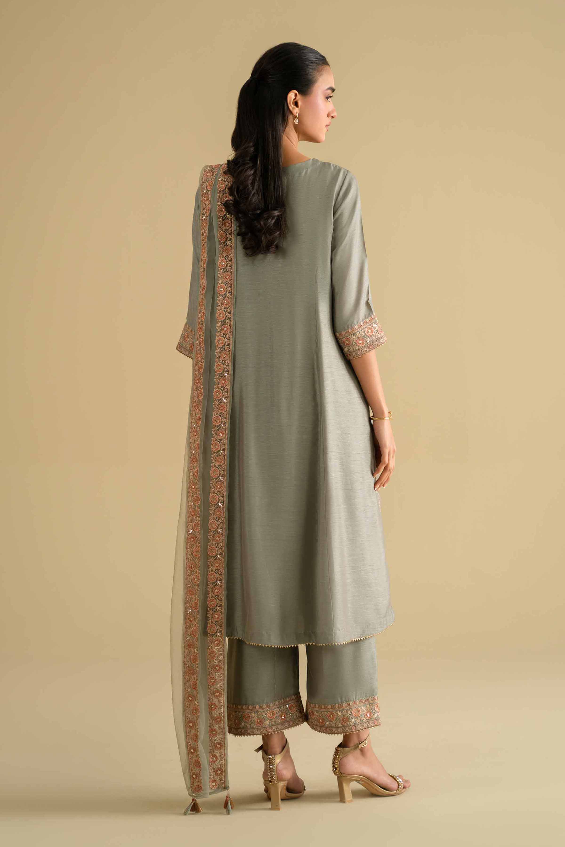 3 Piece - Embroidered Suit - KFE26-233 for Women - Pret Collection | Nishat | Shop Online