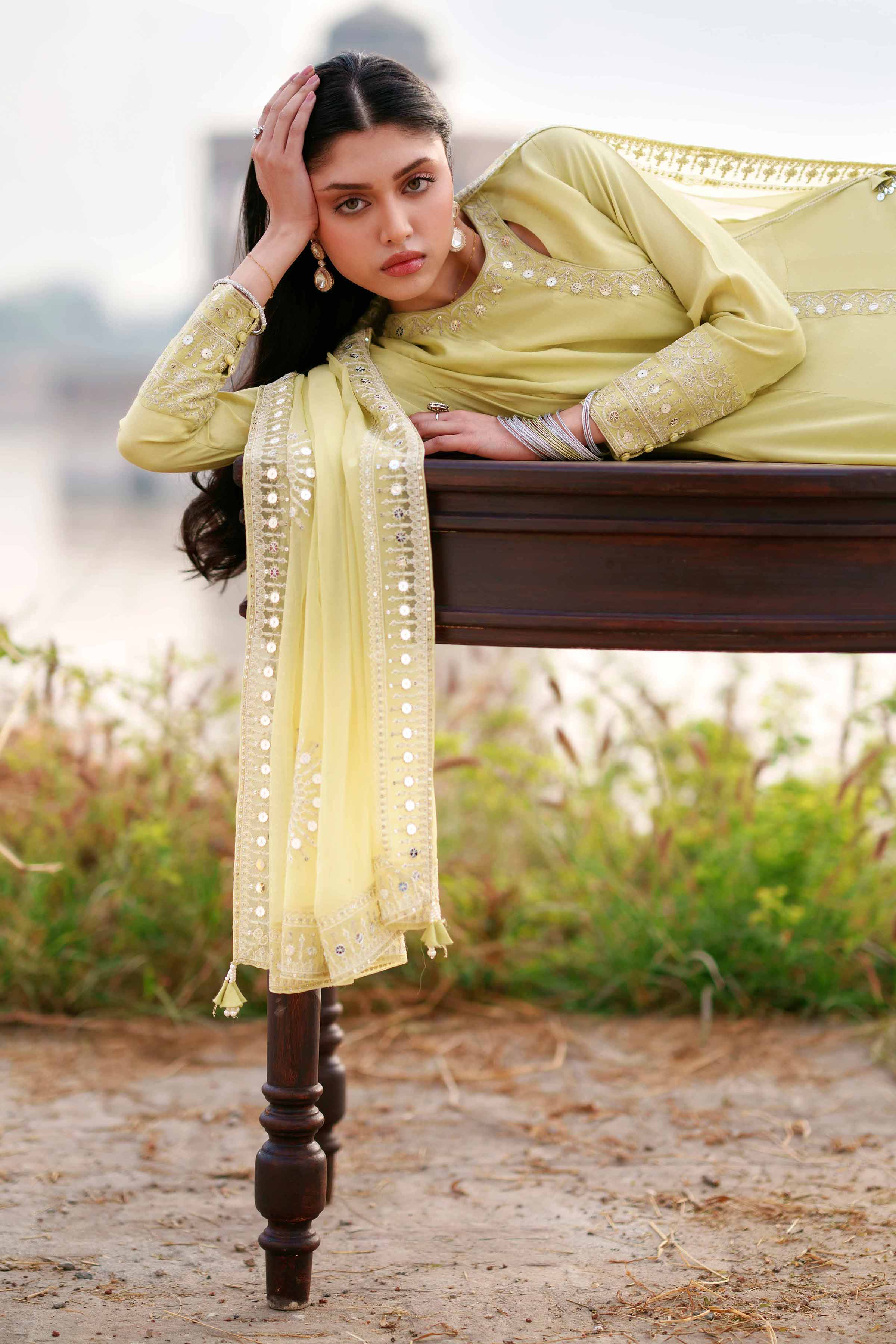 2 Piece - Embroidered Suit - KFE26-25 for Women - Pret Collection | Nishat | Shop Online