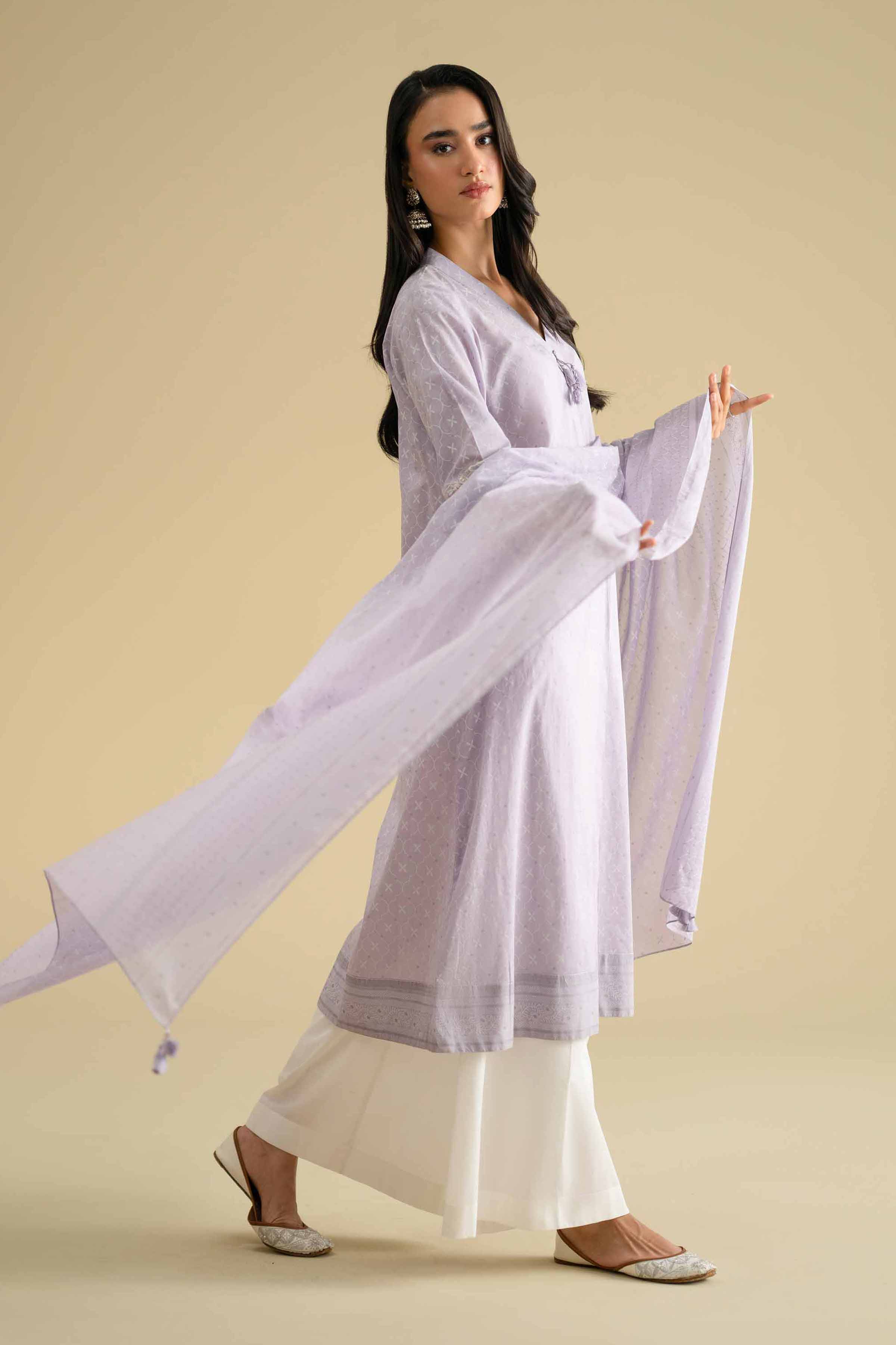 2 Piece - Printed Embroidered Suit - KFE26-28 for Women - Pret Collection | Nishat | Shop Online