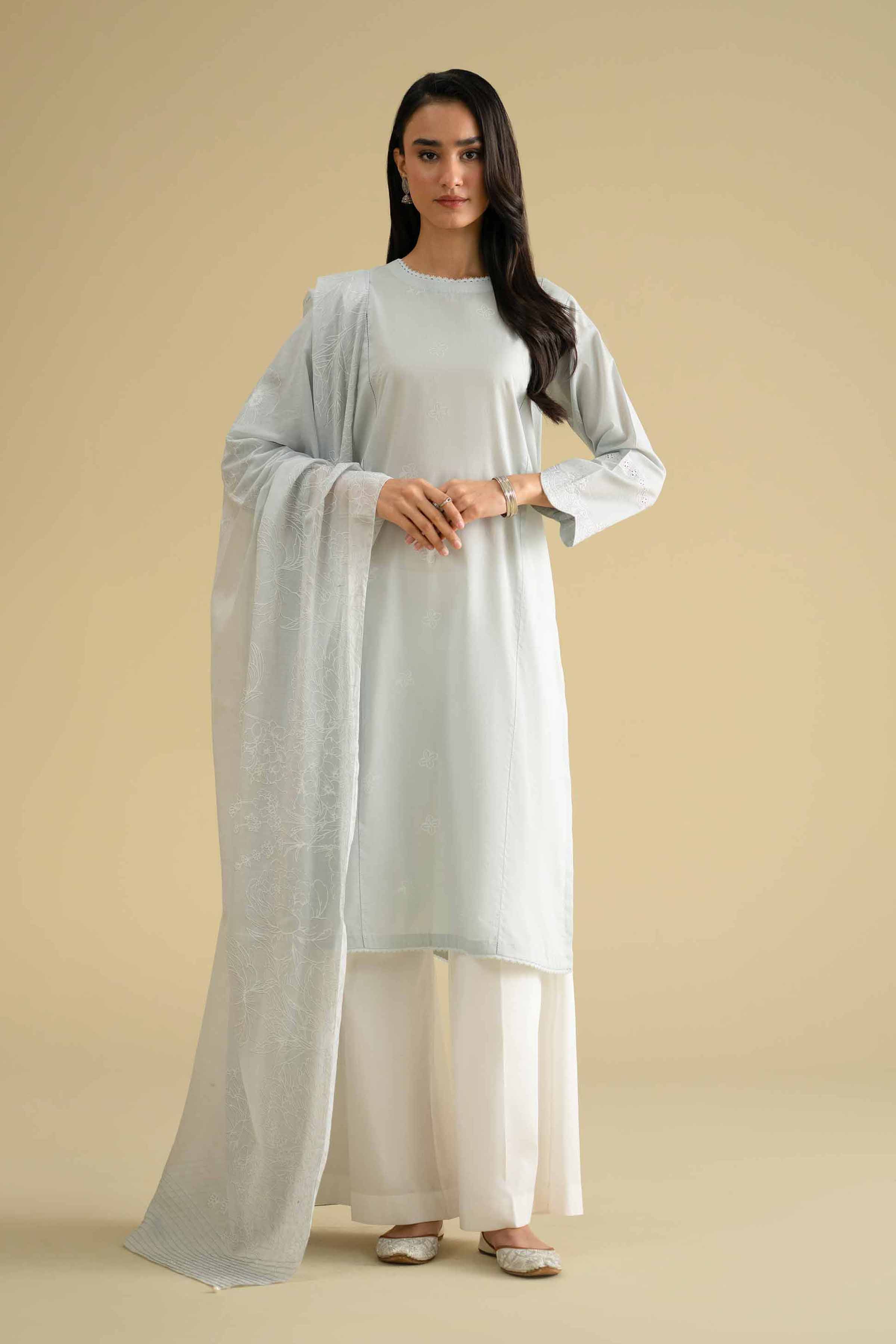 2 Piece - Printed Embroidered Suit - KFE26-30 for Women - Pret Collection | Nishat | Shop Online