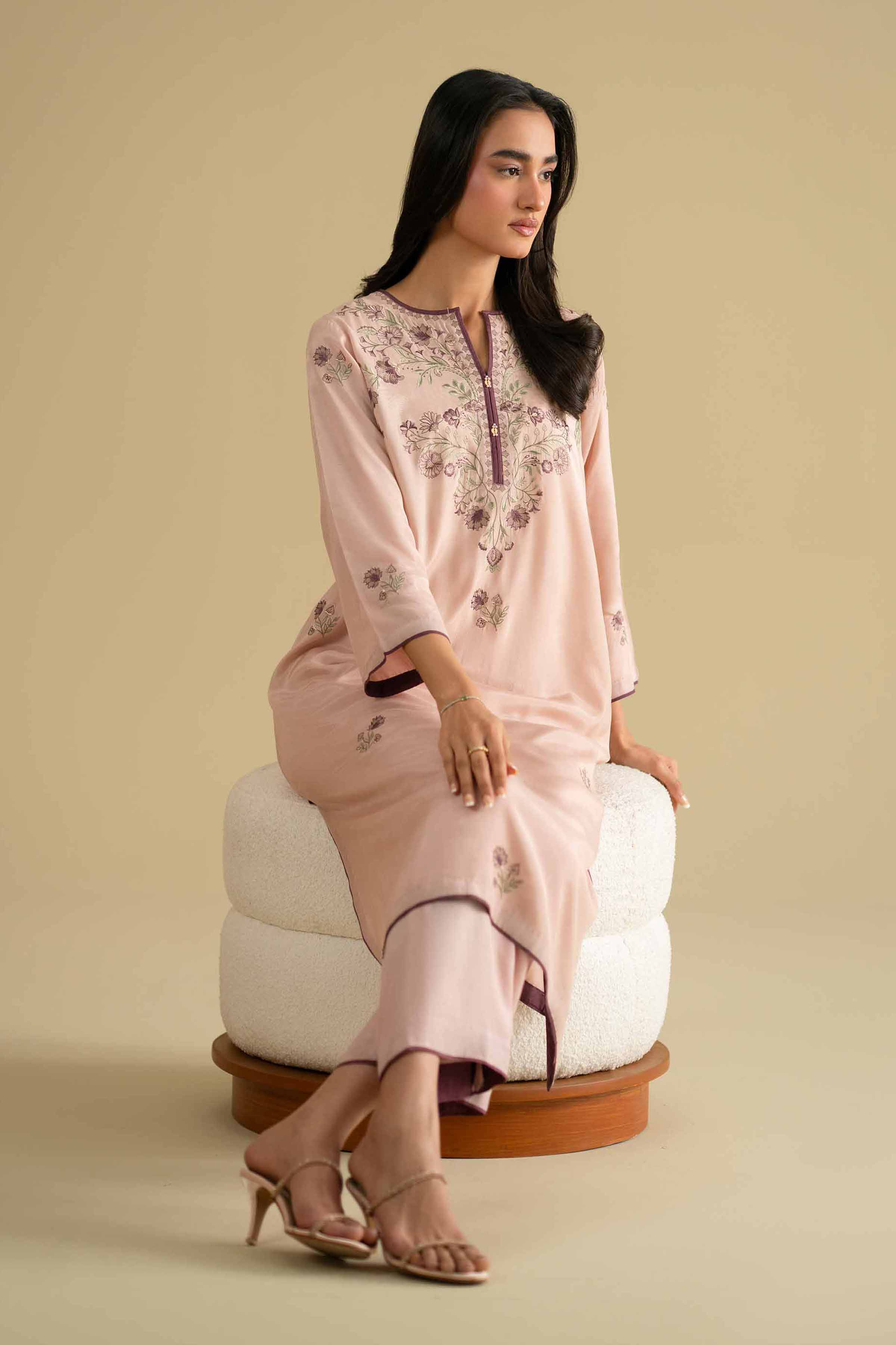 2 Piece - Embroidered Suit - KFE26-32 for Women - Pret Collection | Nishat | Shop Online