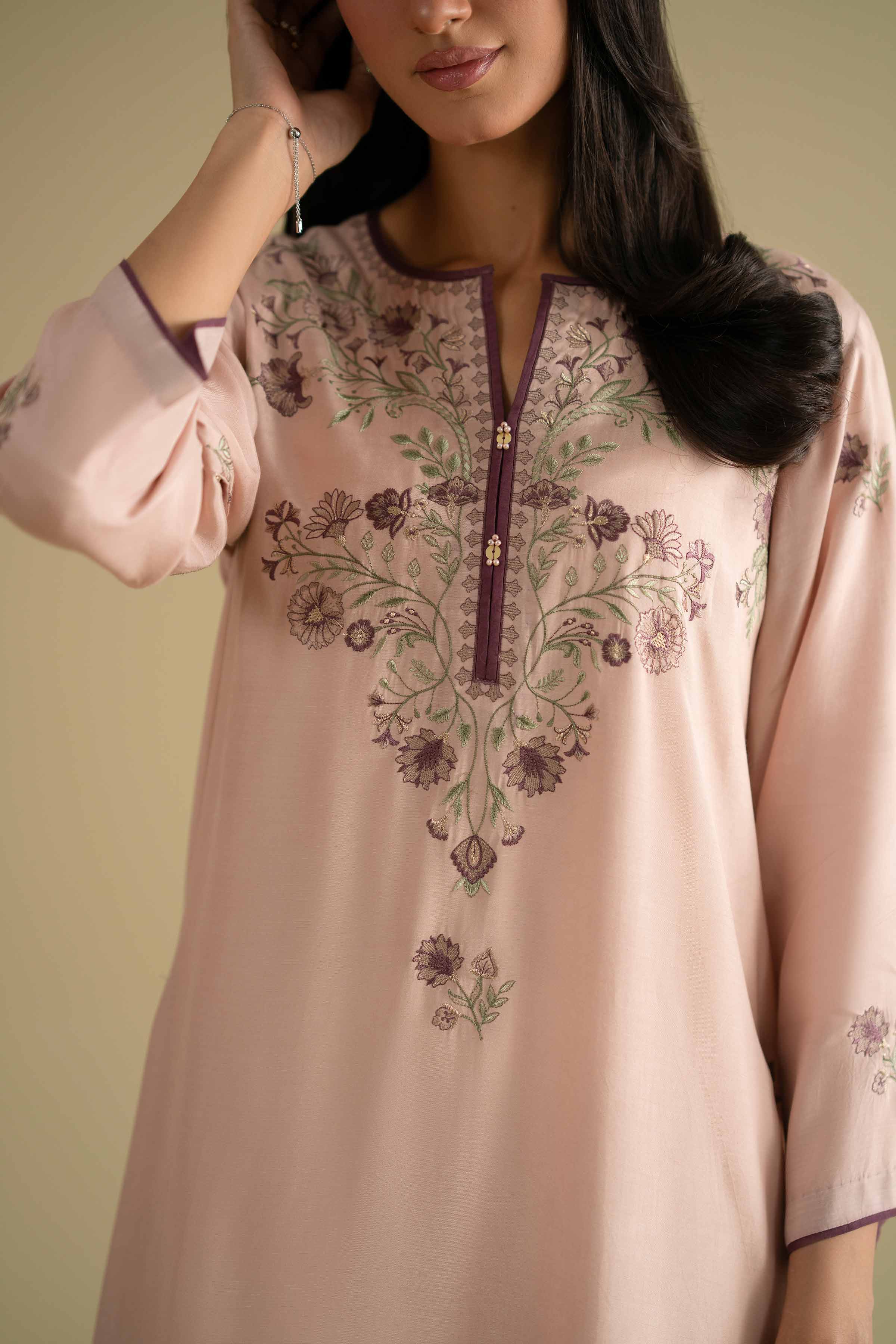 2 Piece - Embroidered Suit - KFE26-32 for Women - Pret Collection | Nishat | Shop Online