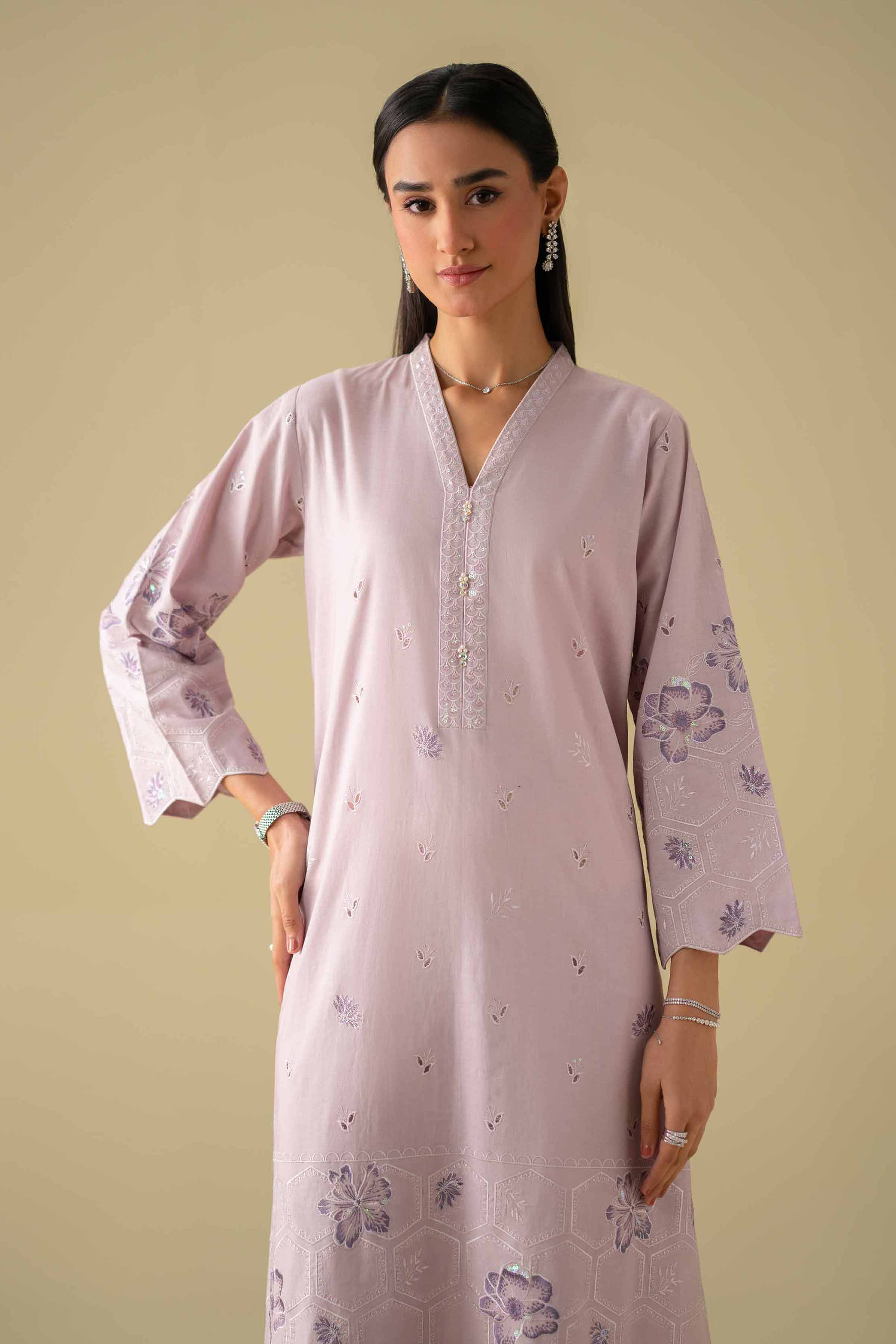 2 Piece - Embroidered Suit - KFE26-34 for Women - Pret Collection | Nishat | Shop Online