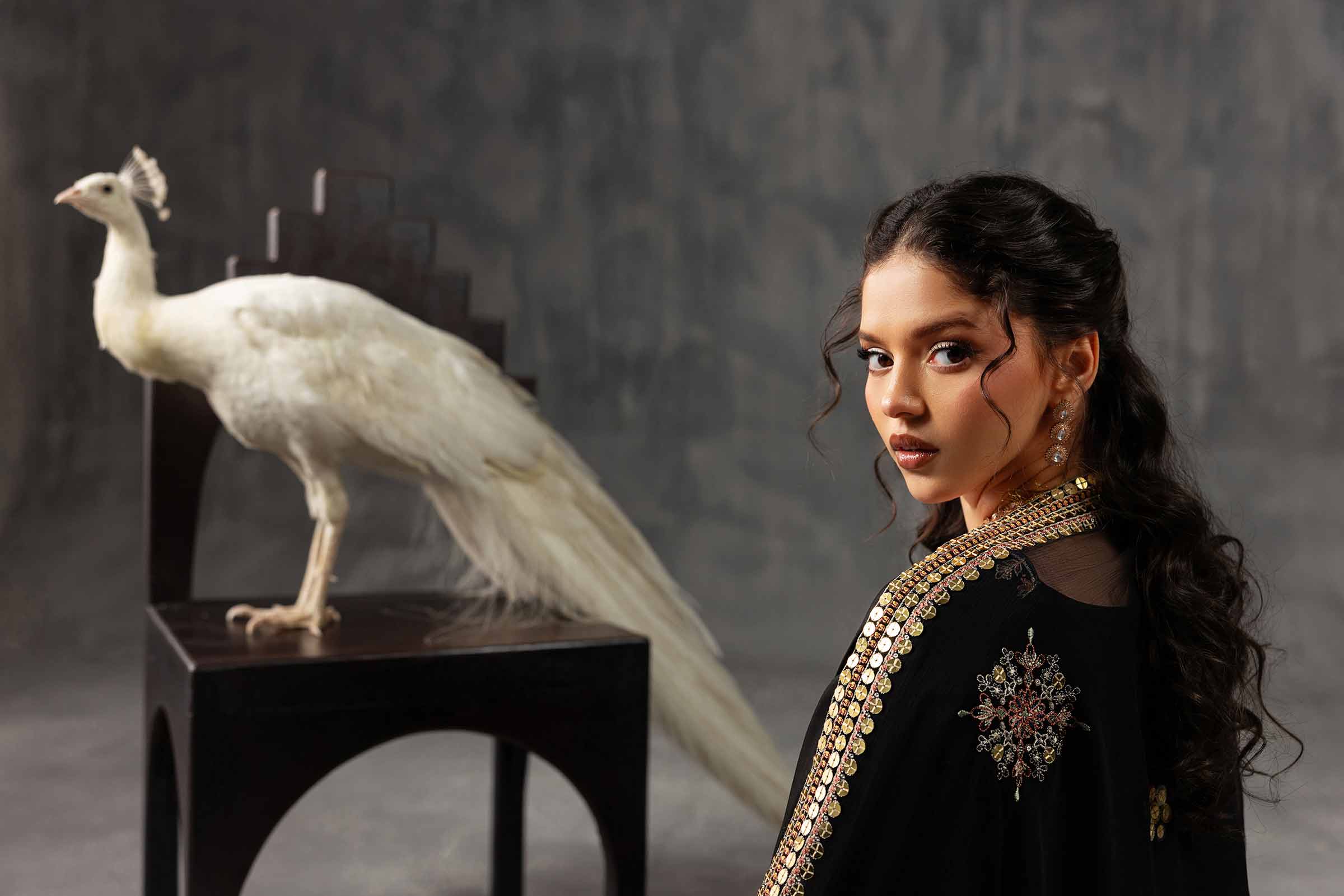 3 Piece - Embroidered Suit - KFE26-35