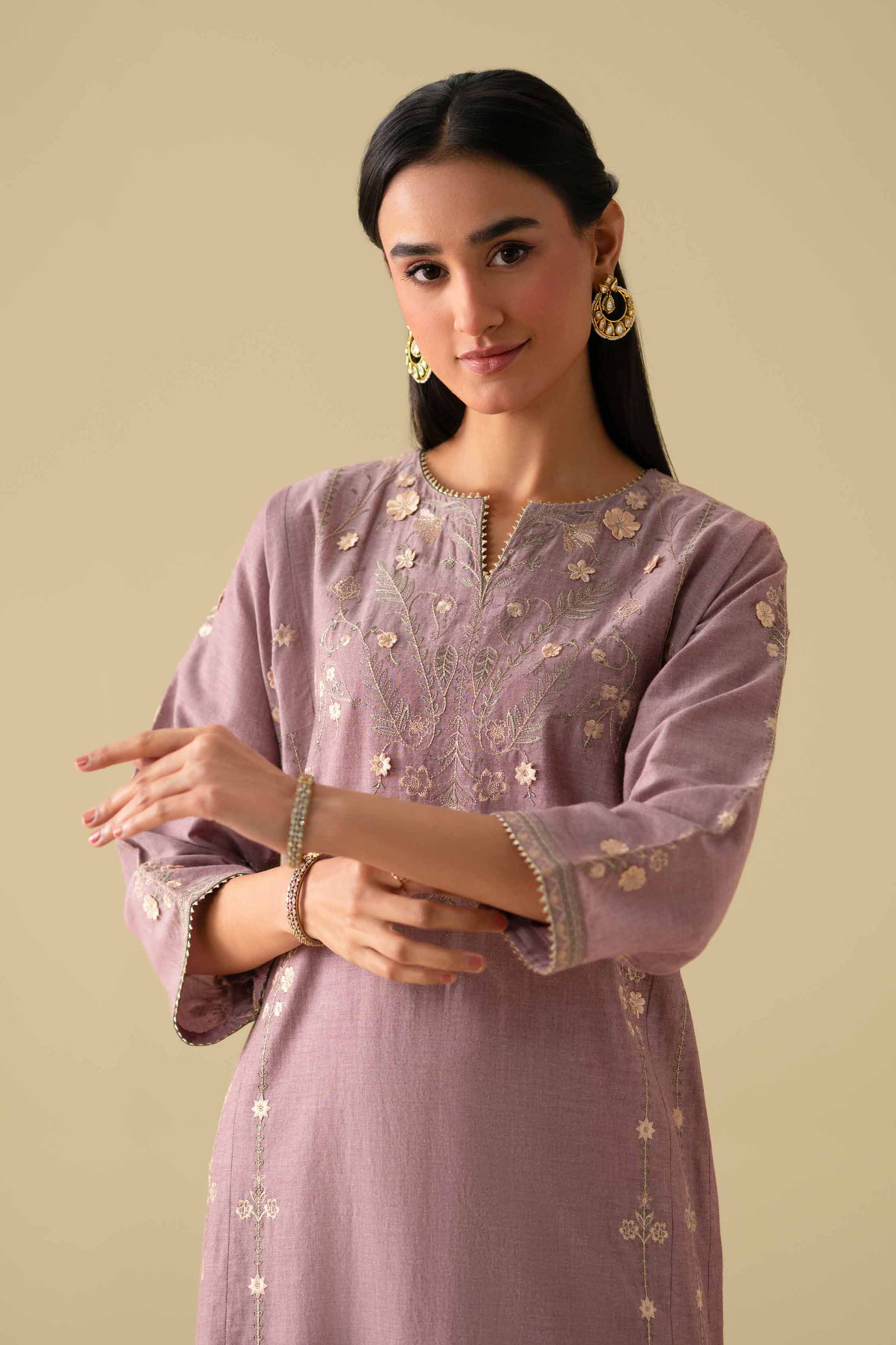 2 Piece - Embroidered Suit - KFE26-36 for Women - Pret Collection | Nishat | Shop Online