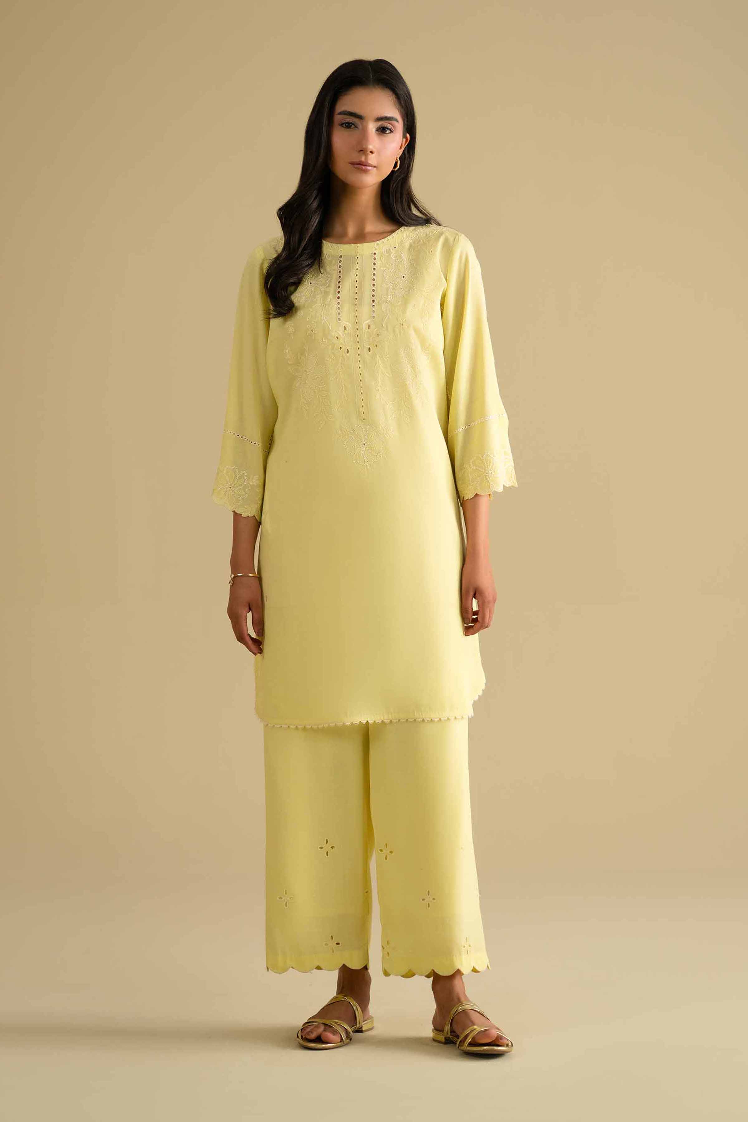 2 Piece - Embroidered Suit - KFE26-39 for Women - Pret Collection | Nishat | Shop Online