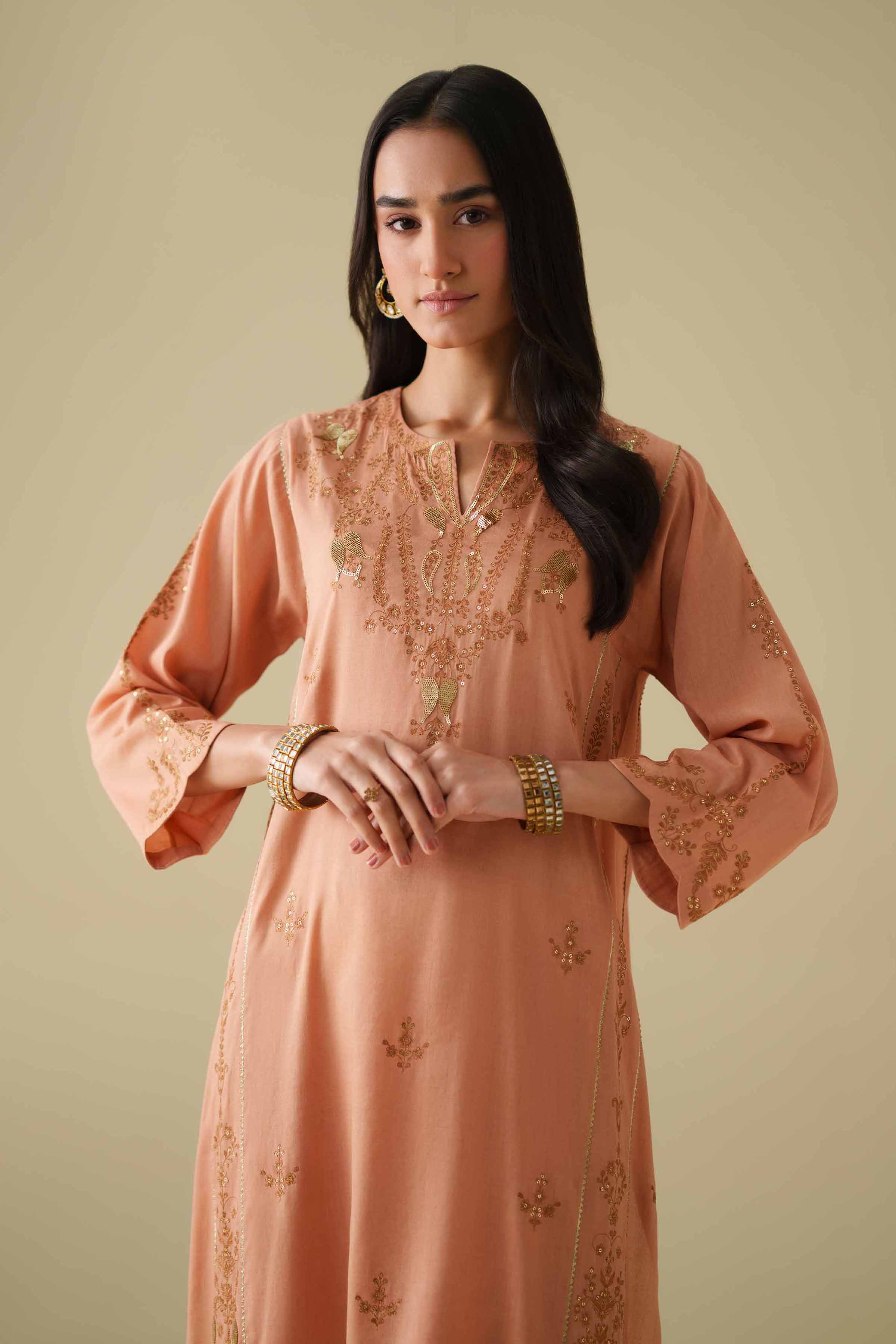 2 Piece - Embroidered Suit - KFE26-40 for Women - Pret Collection | Nishat | Shop Online