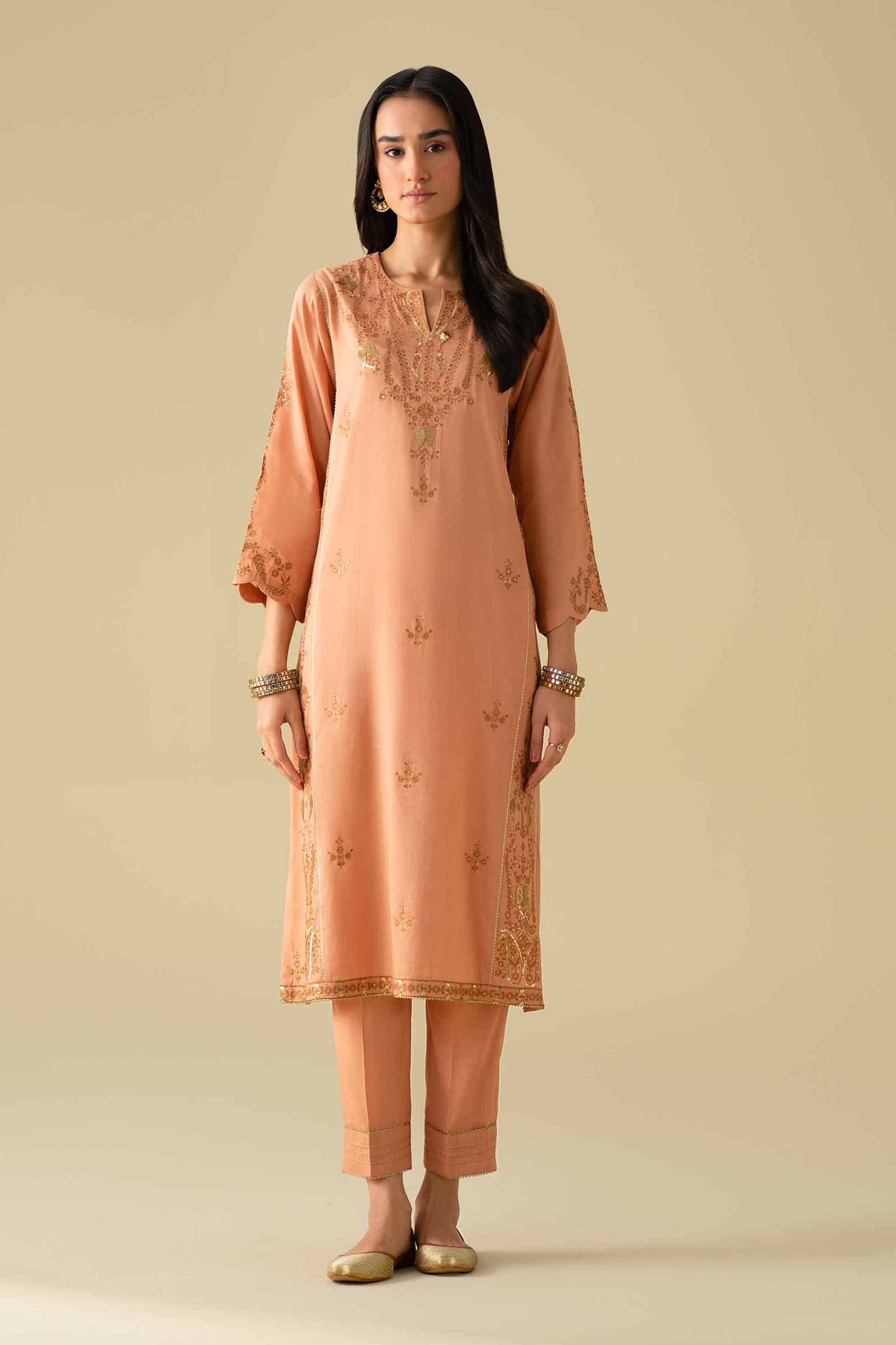 2 Piece - Embroidered Suit - KFE26-40 for Women - Pret Collection | Nishat | Shop Online