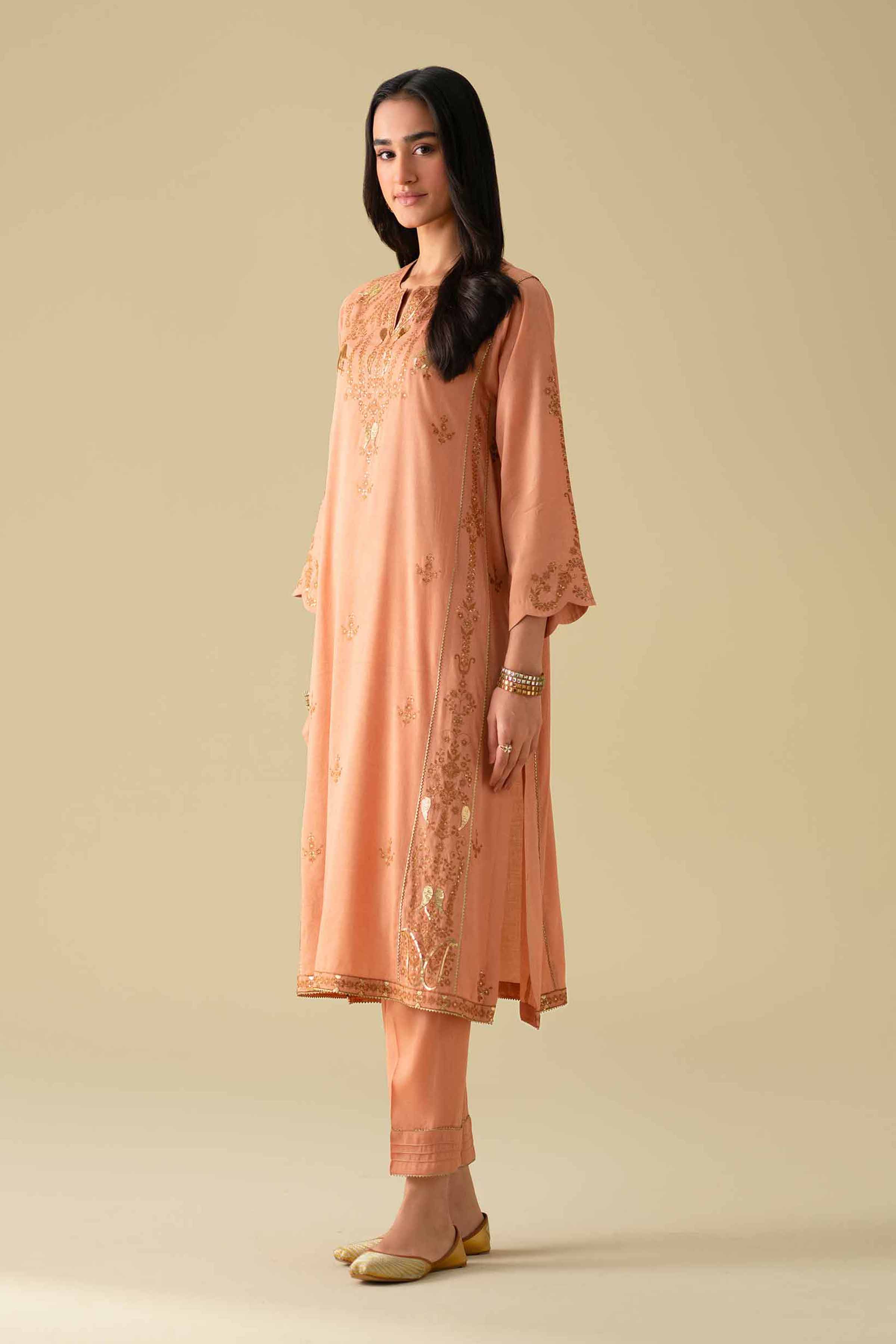 2 Piece - Embroidered Suit - KFE26-40 for Women - Pret Collection | Nishat | Shop Online