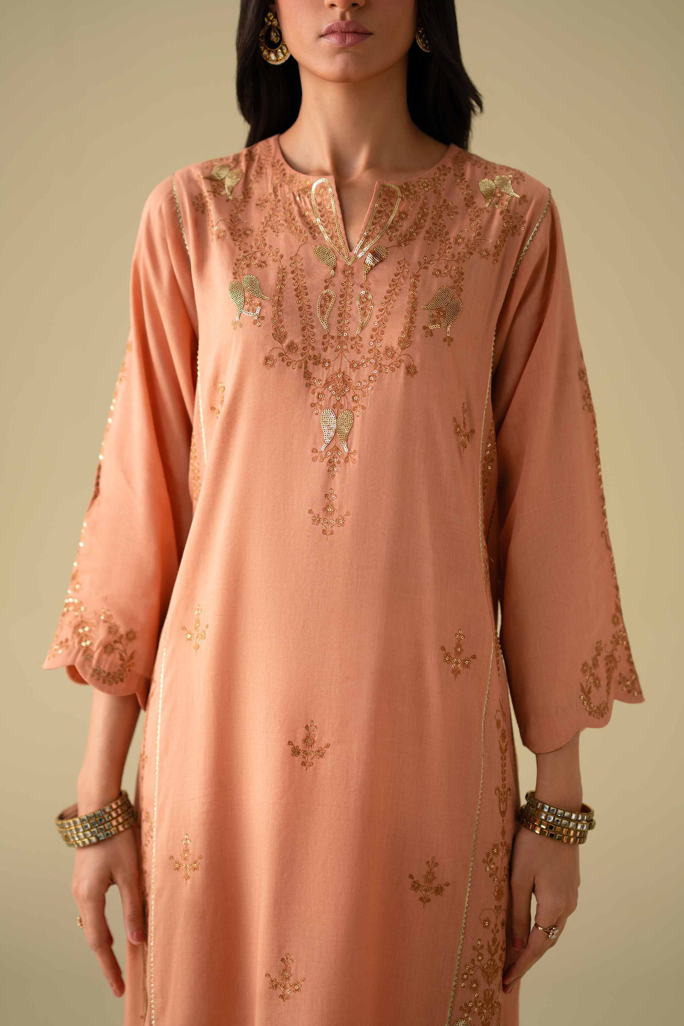 2 Piece - Embroidered Suit - KFE26-40 for Women - Pret Collection | Nishat | Shop Online