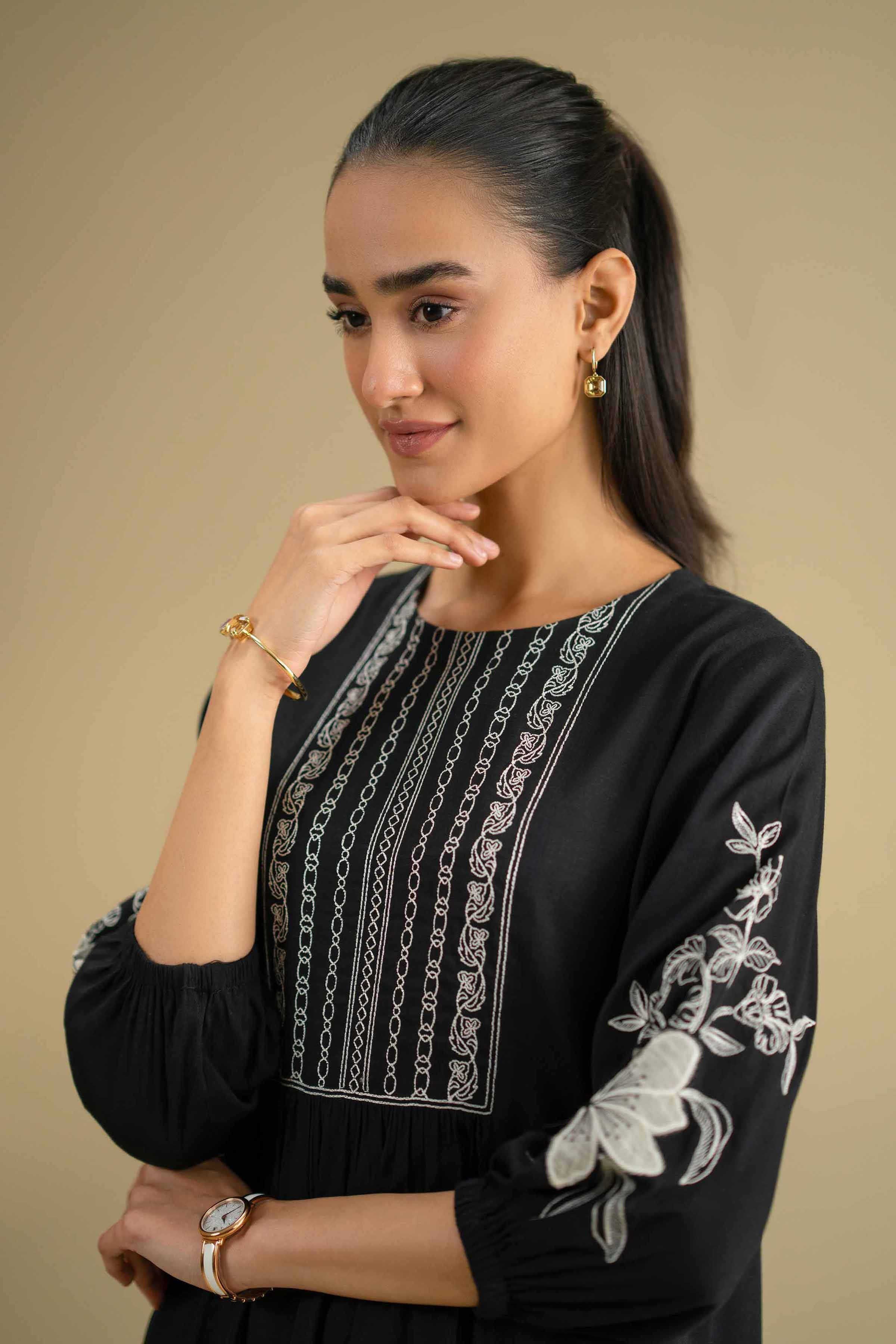 2 Piece - Embroidered Suit - KFE26-41 for Women - Pret Collection | Nishat | Shop Online