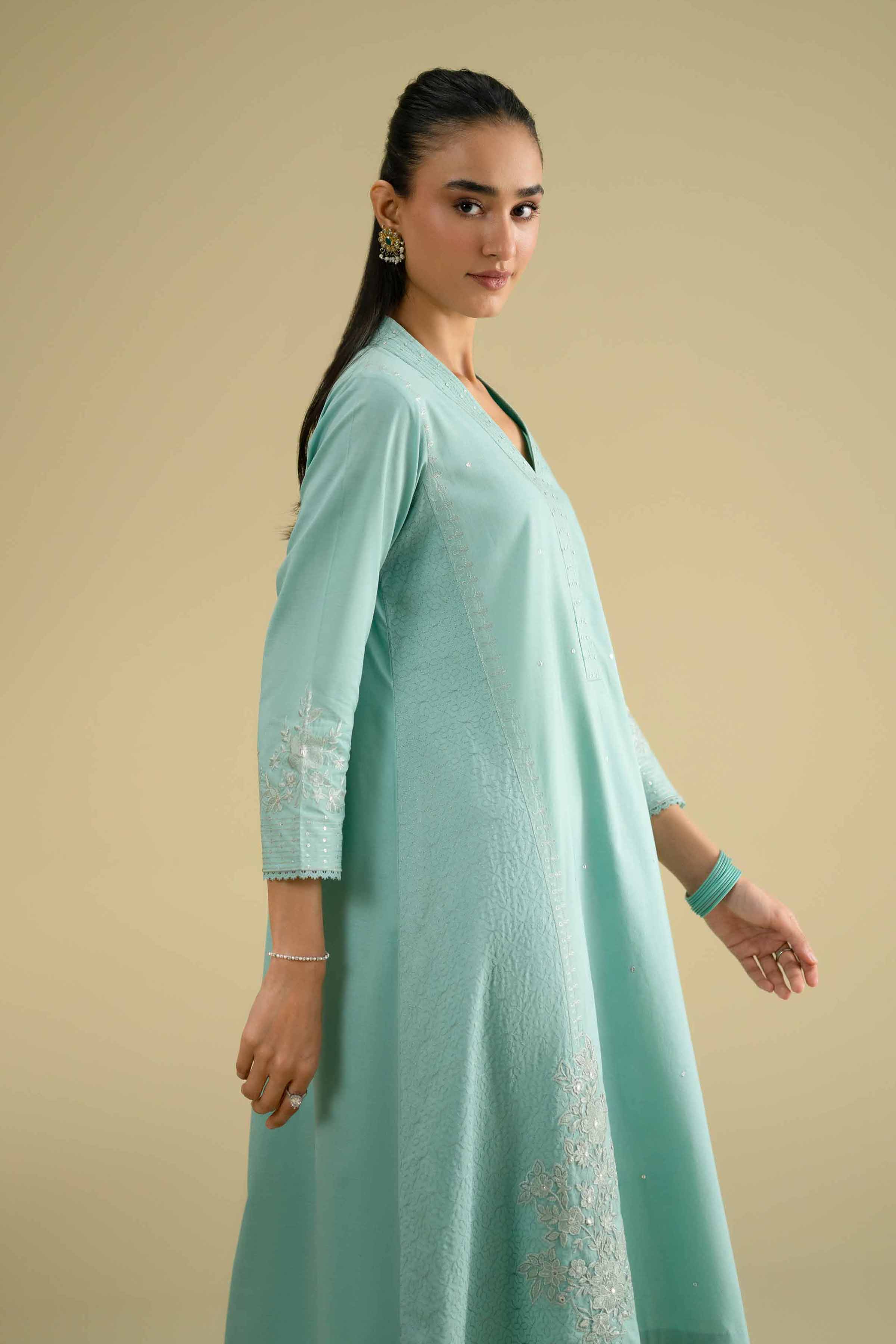 2 Piece - Embroidered Suit - KFE26-43 for Women - Pret Collection | Nishat | Shop Online