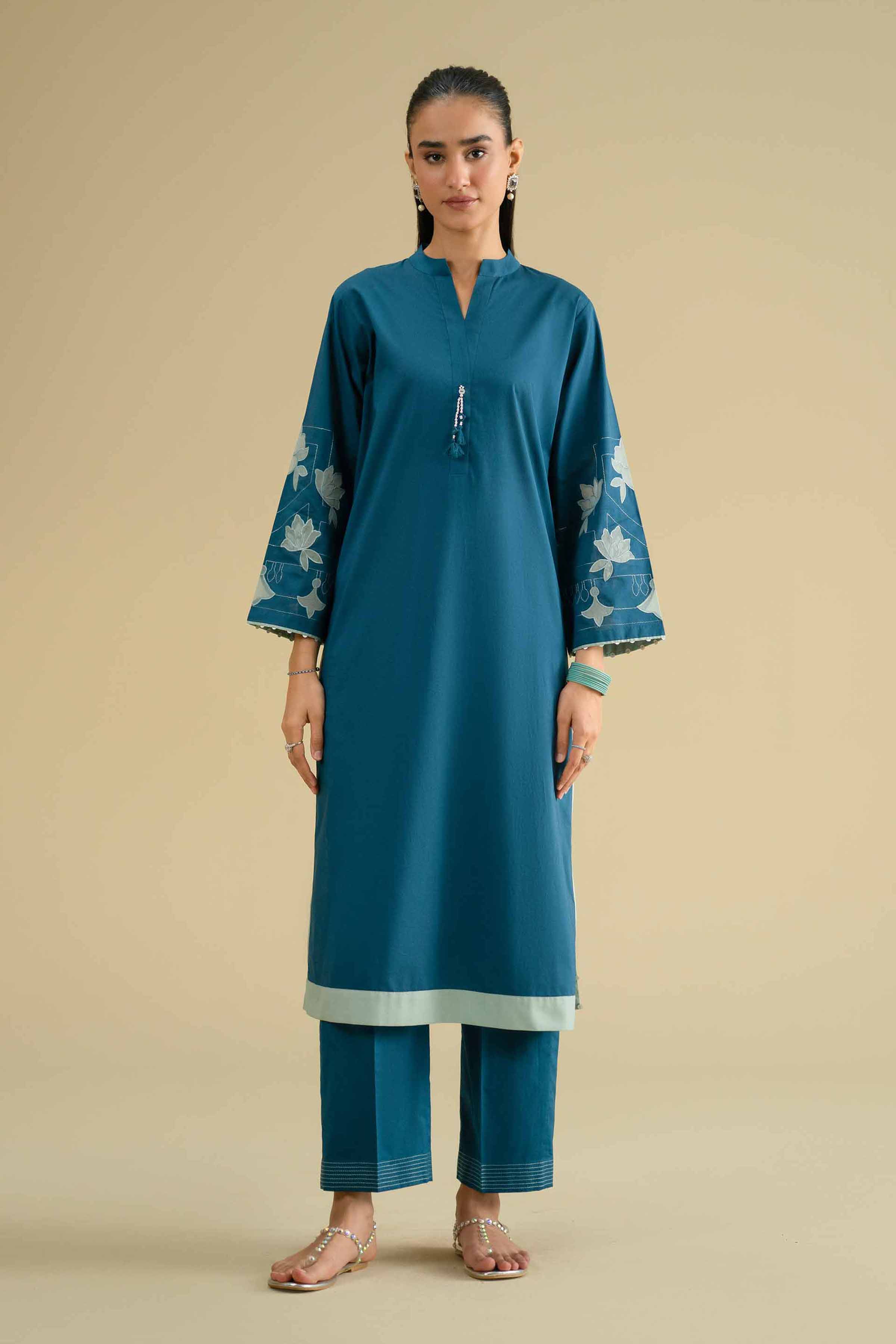2 Piece - Embroidered Suit - KFE26-45 for Women - Pret Collection | Nishat | Shop Online
