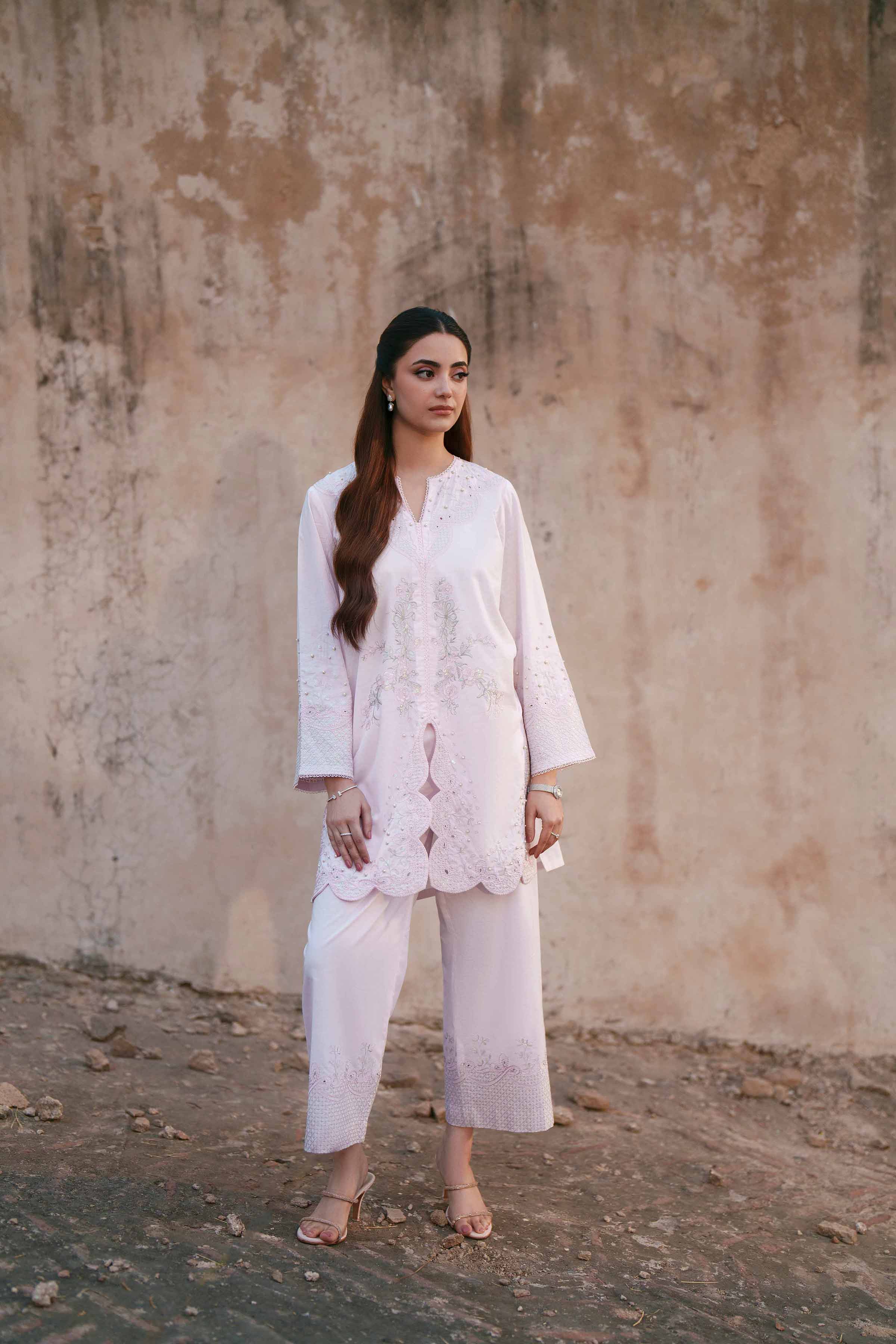 2 Piece - Embroidered Suit - KFE26-46