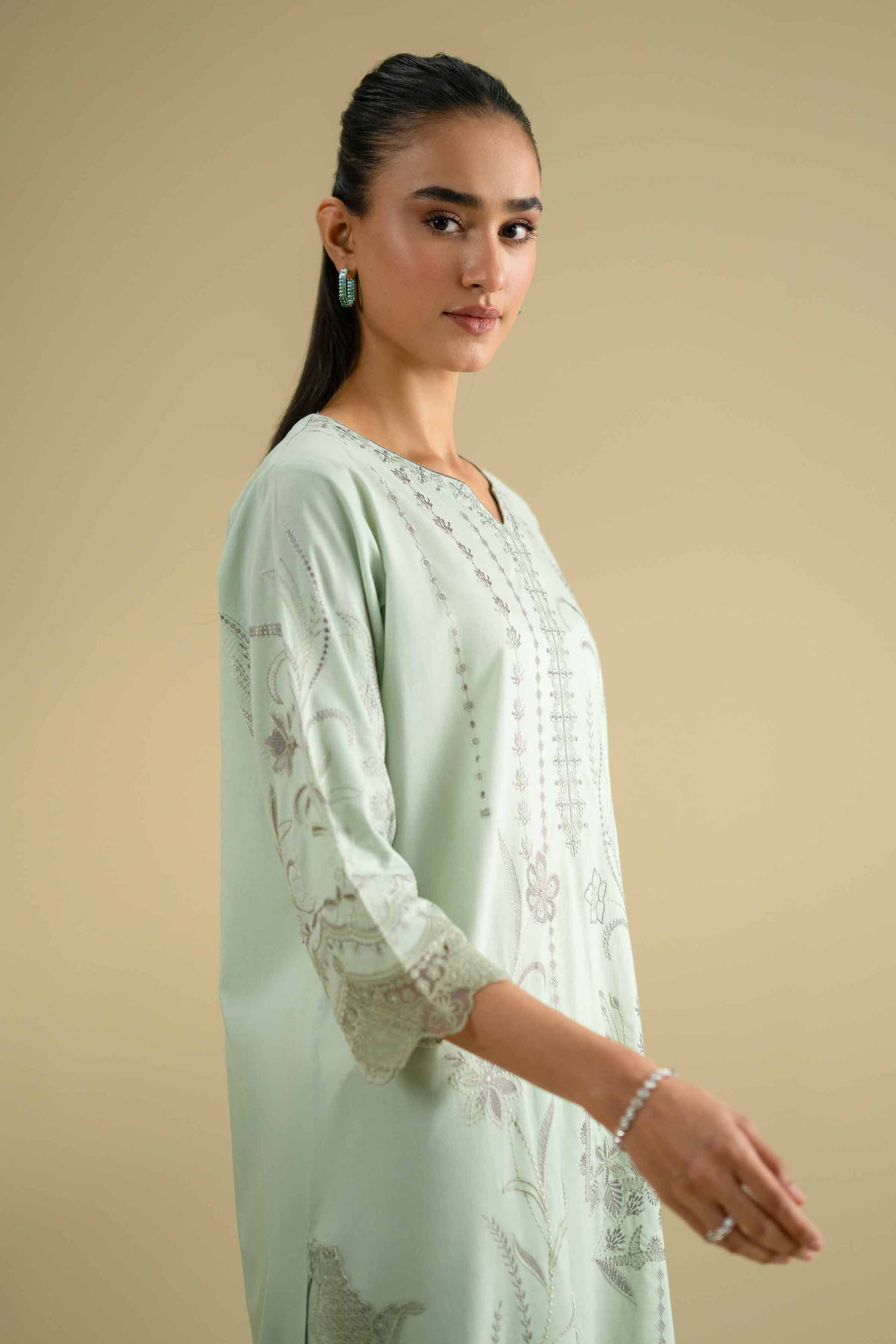 2 Piece - Embroidered Suit - KFE26-47 for Women - Pret Collection | Nishat | Shop Online