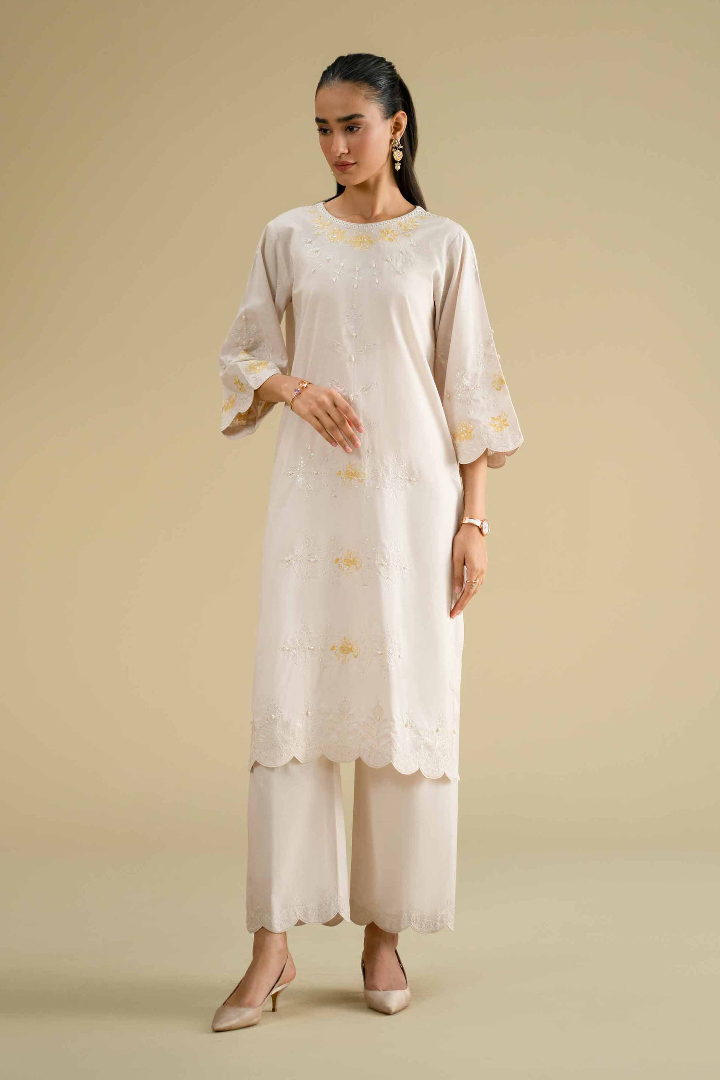 2 Piece - Embroidered Suit - KFE26-50 for Women - Pret Collection | Nishat | Shop Online