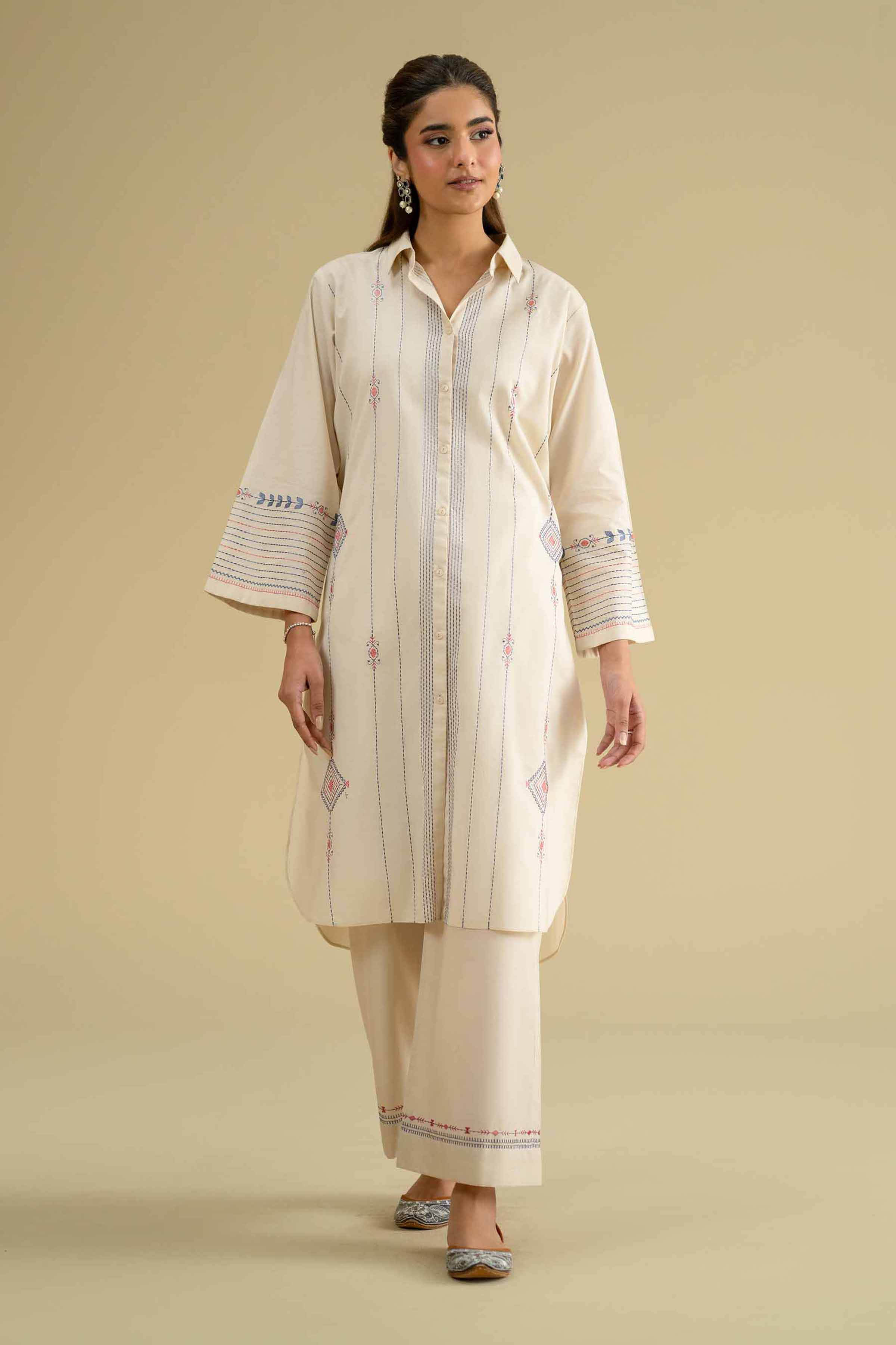 2 Piece - Embroidered Suit - KFE26-51 for Women - Pret Collection | Nishat | Shop Online