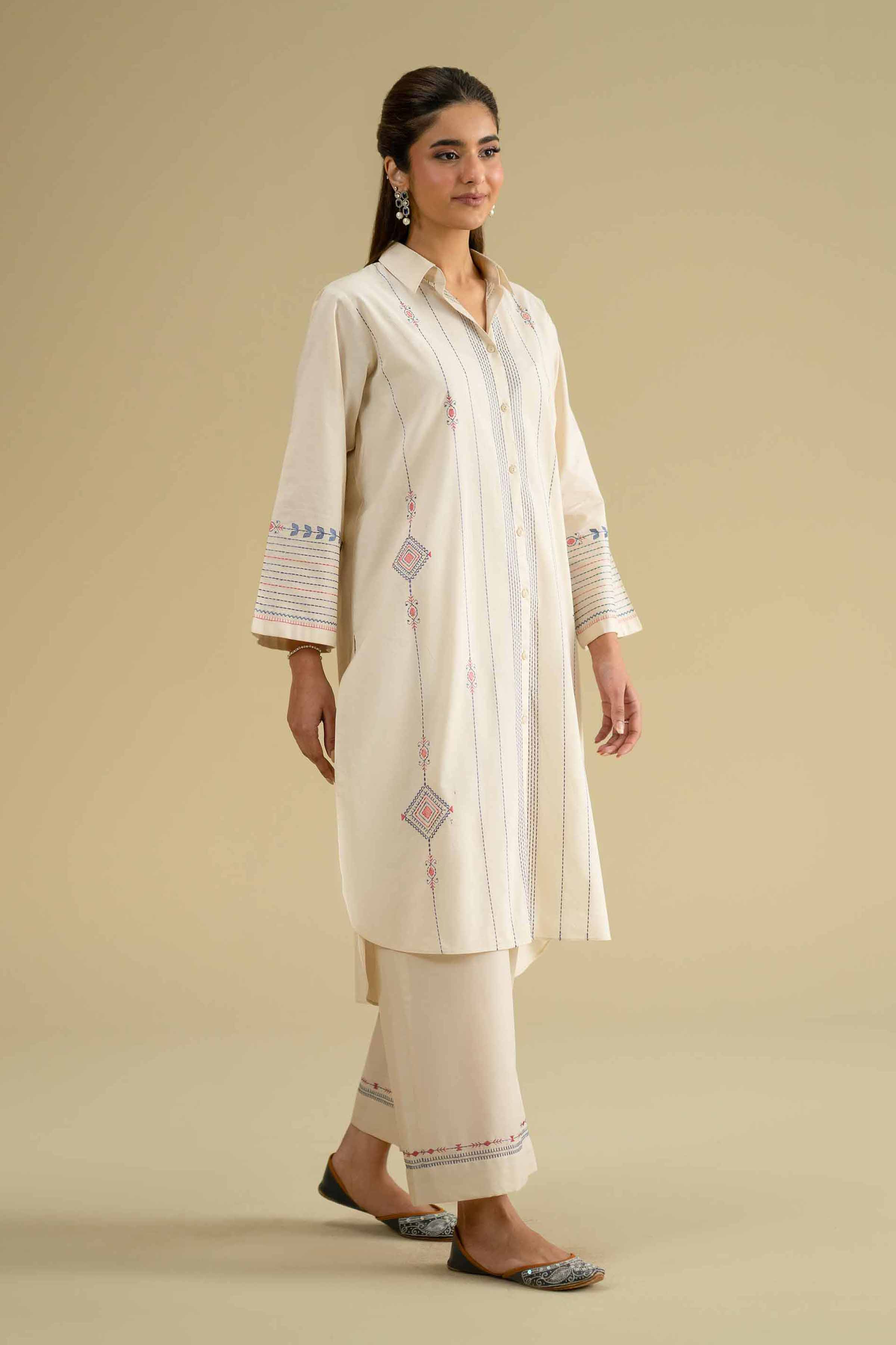 2 Piece - Embroidered Suit - KFE26-51 for Women - Pret Collection | Nishat | Shop Online
