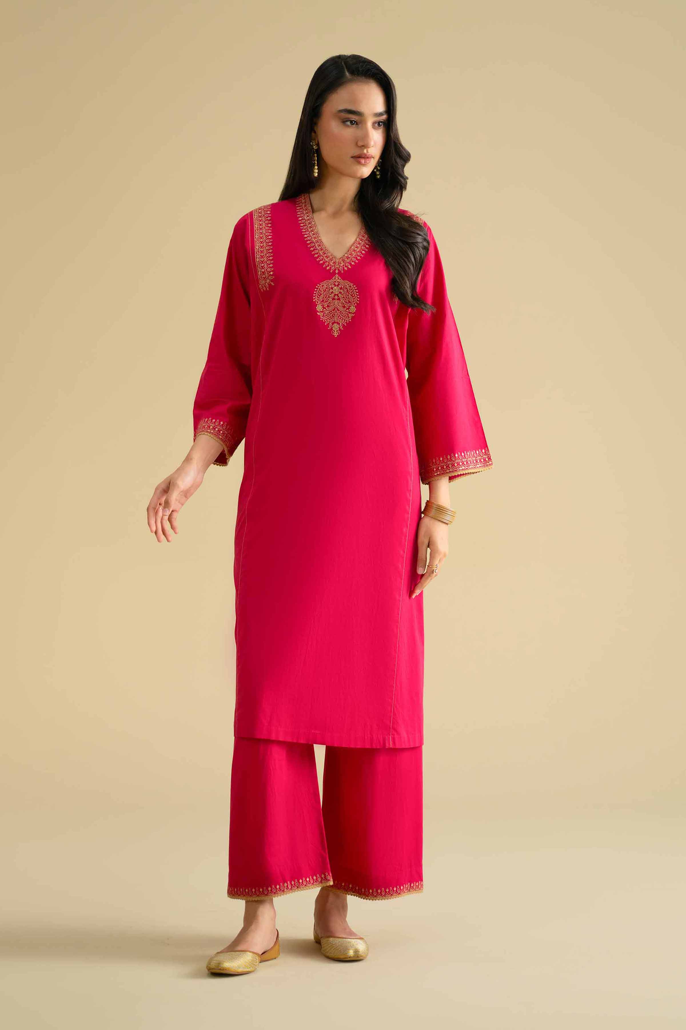 2 Piece - Embroidered Suit - KFE26-53 for Women - Pret Collection | Nishat | Shop Online
