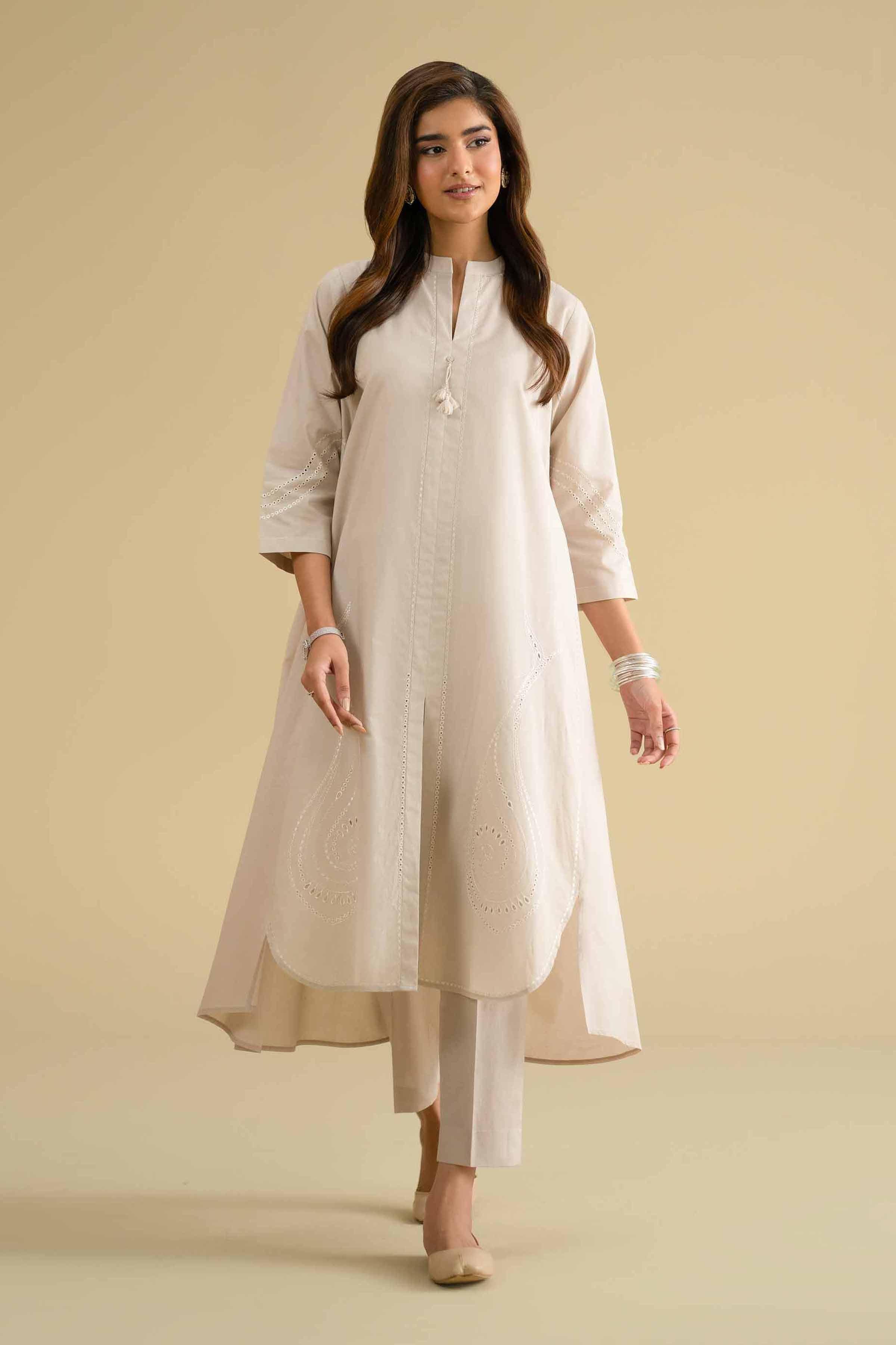 2 Piece - Embroidered Suit - KFE26-55 for Women - Pret Collection | Nishat | Shop Online