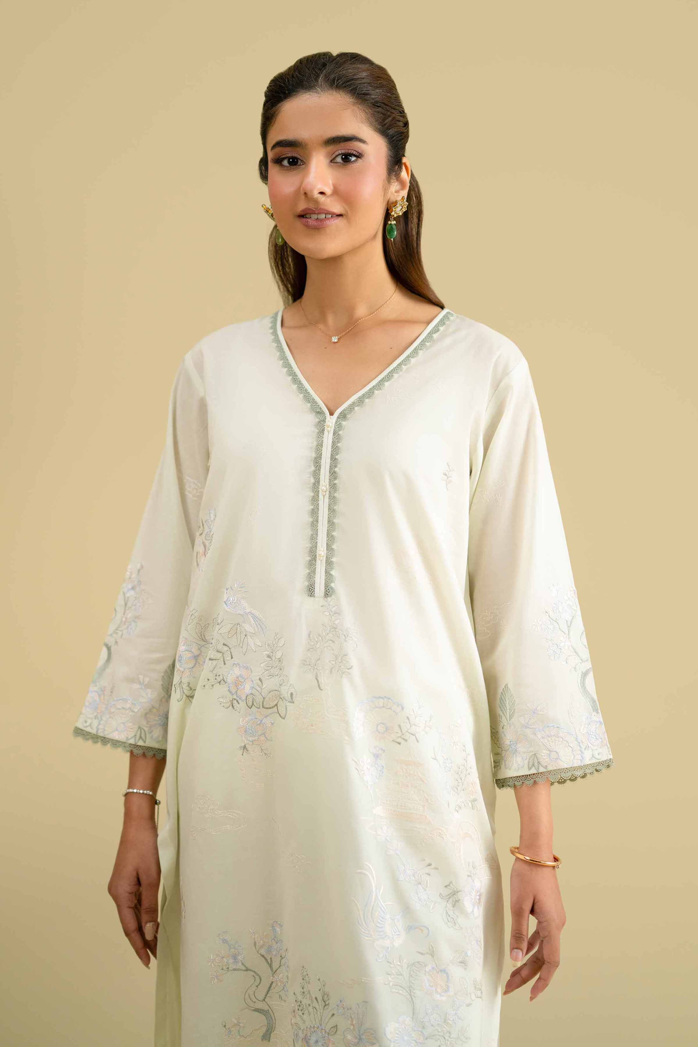 2 Piece - Embroidered Suit - KFE26-59 for Women - Pret Collection | Nishat | Shop Online