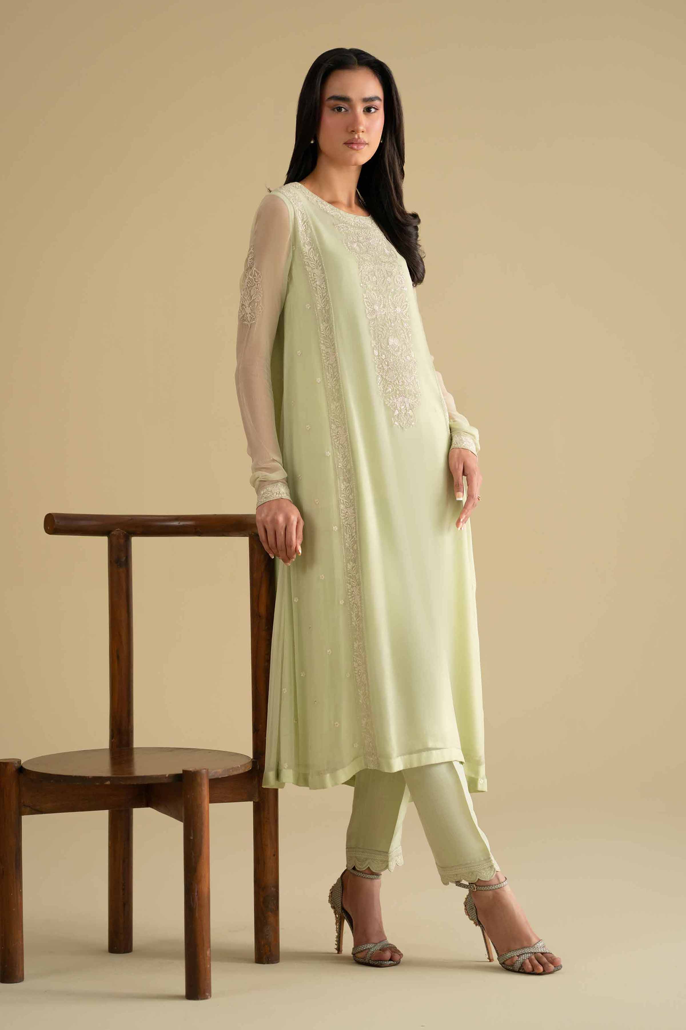 2 Piece - Embroidered Suit - KFE26-60 for Women - Pret Collection | Nishat | Shop Online