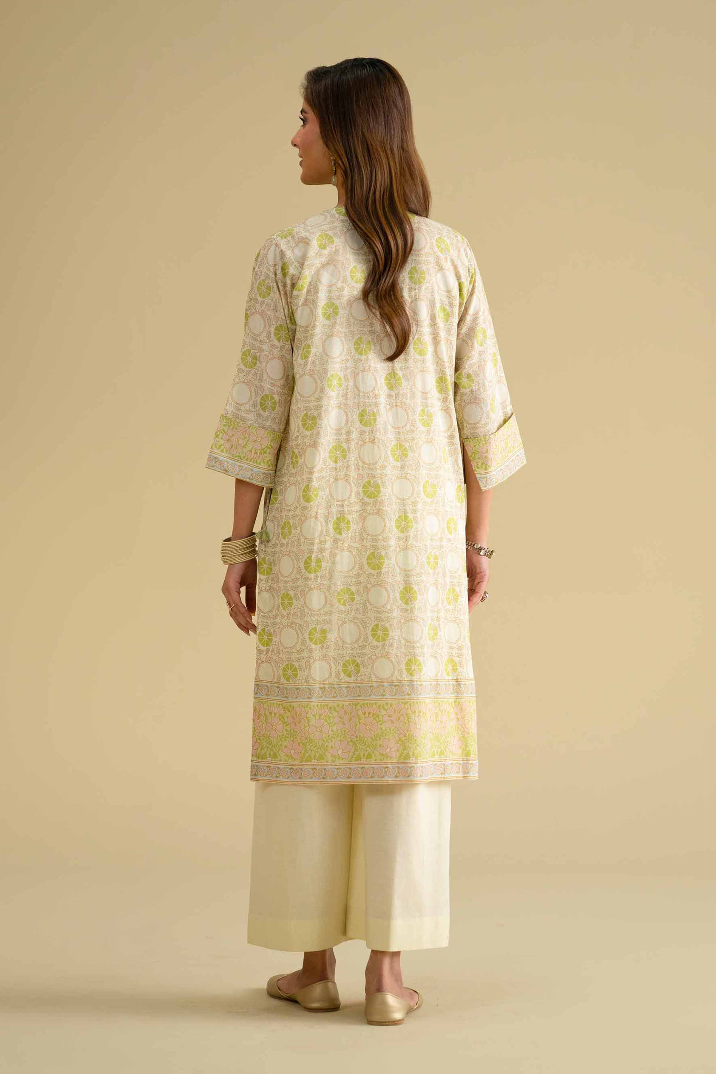 2 Piece - Printed Embroidered Suit - KFE26-63 for Women - Pret Collection | Nishat | Shop Online