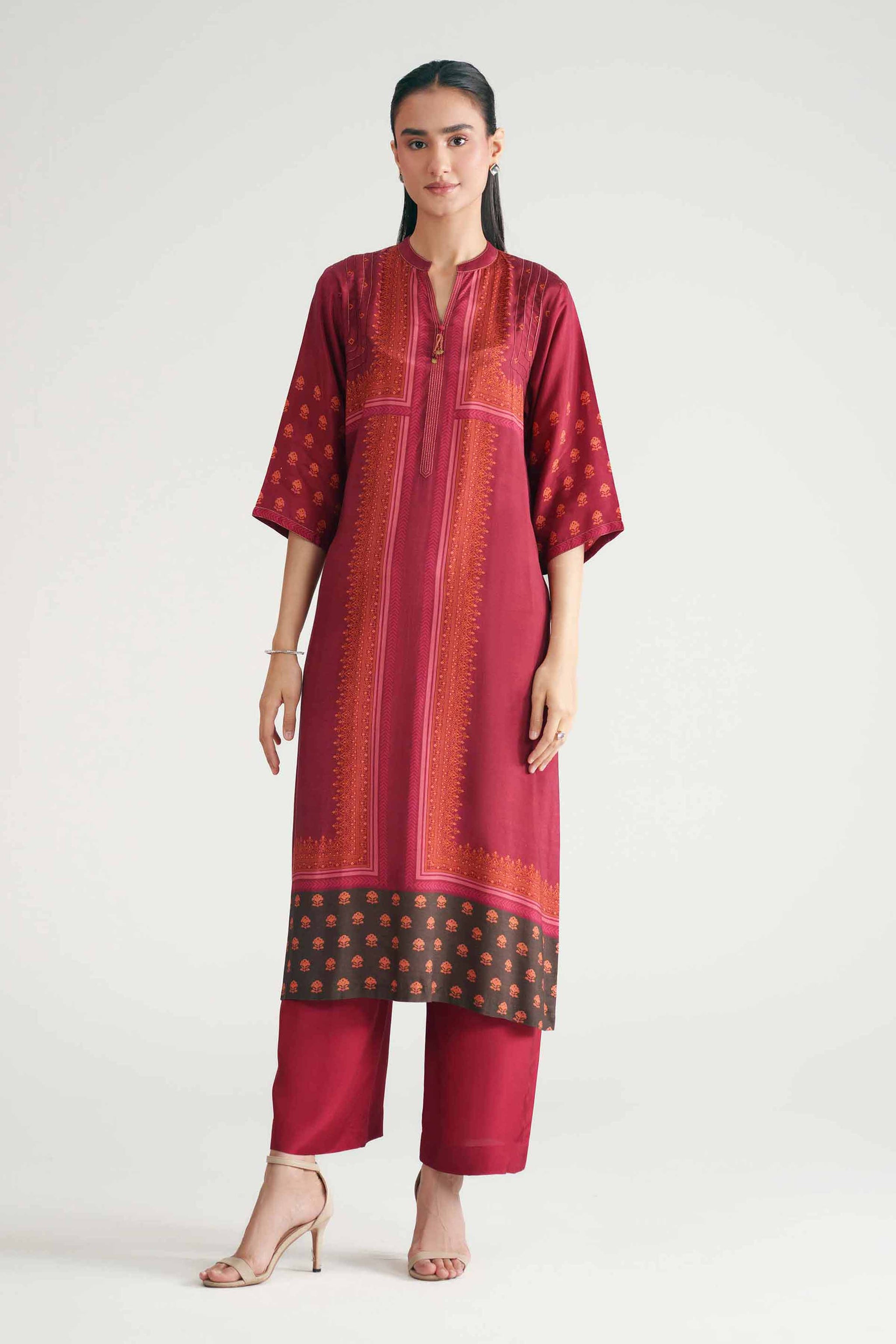 2 Piece - Printed Suit - KFE26-64