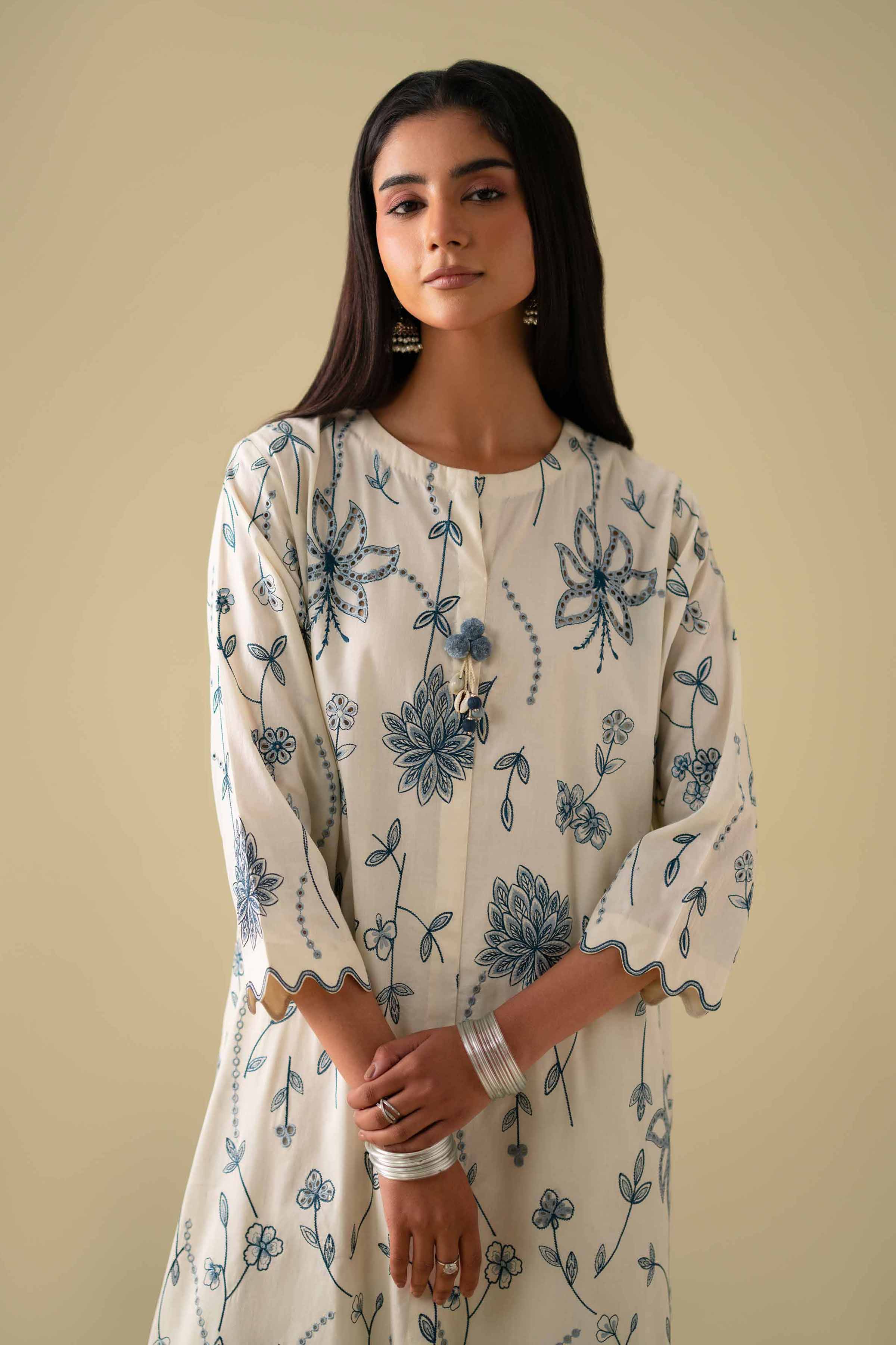 2 Piece - Embroidered Suit - KFE26-66 for Women - Pret Collection | Nishat | Shop Online