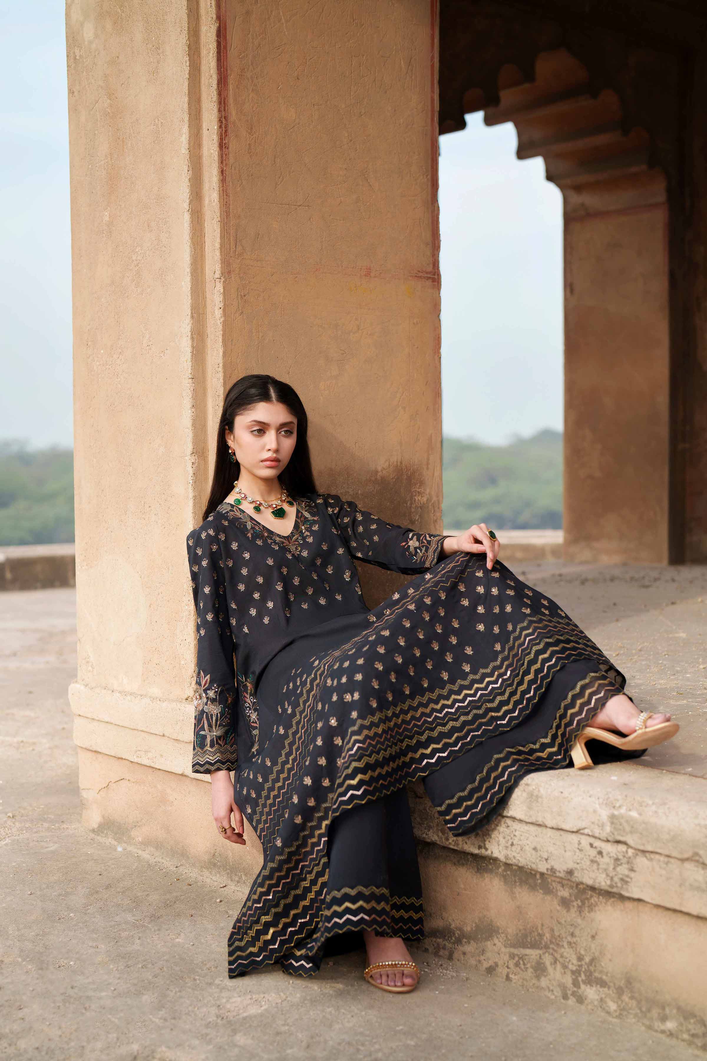 2 Piece - Embroidered Suit - KFE26-67 for Women - Pret Collection | Nishat | Shop Online