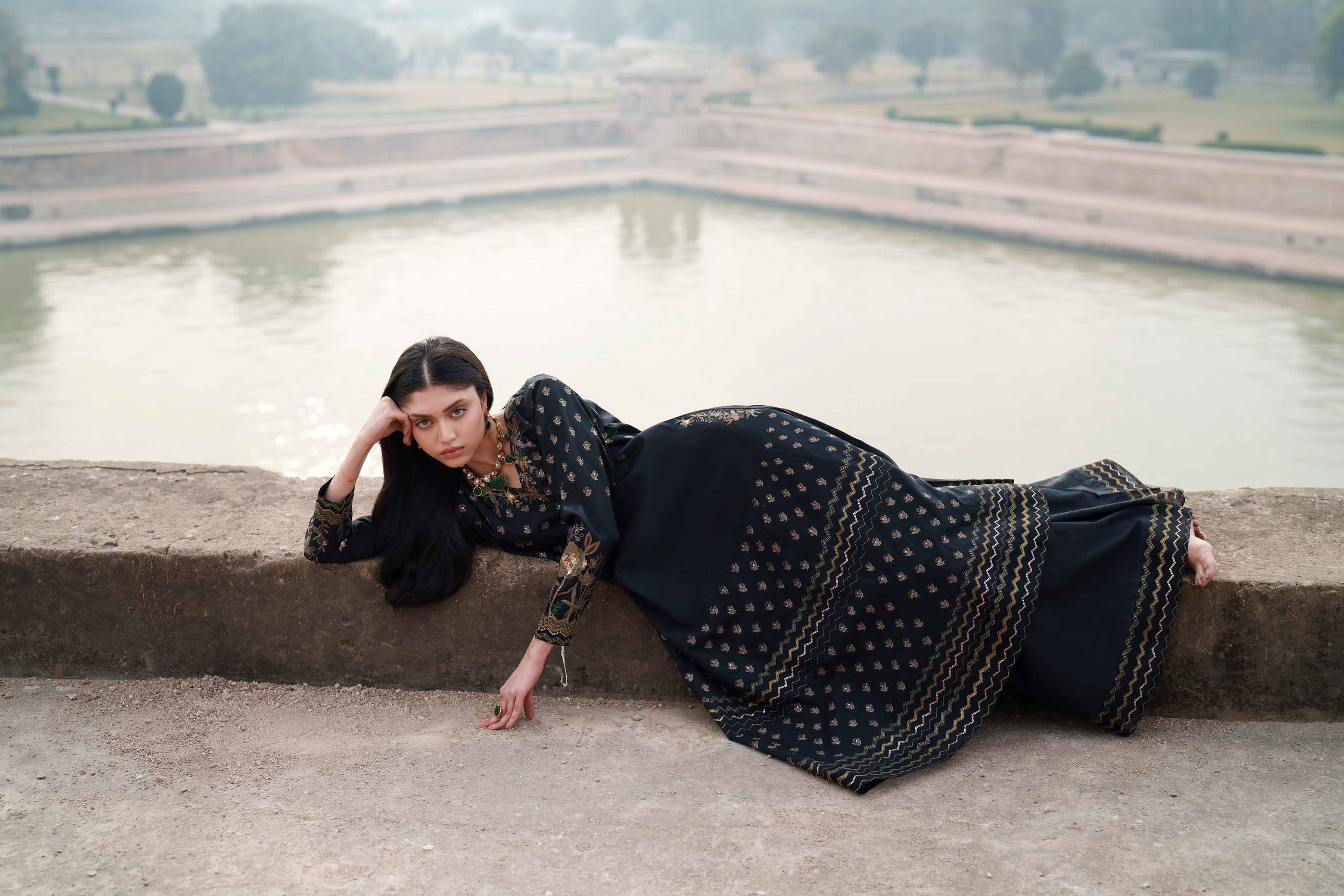 2 Piece - Embroidered Suit - KFE26-67 for Women - Pret Collection | Nishat | Shop Online